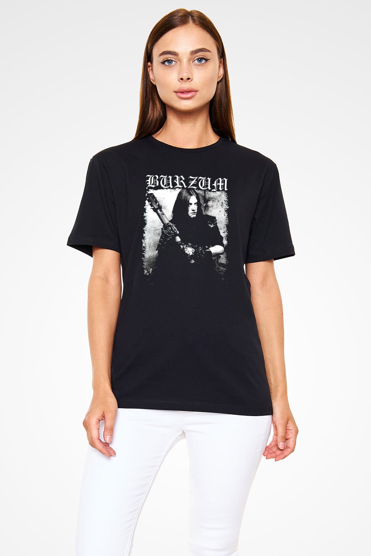 Burzum Siyah Unisex Tişört T-Shirt - TişörtFabrikası