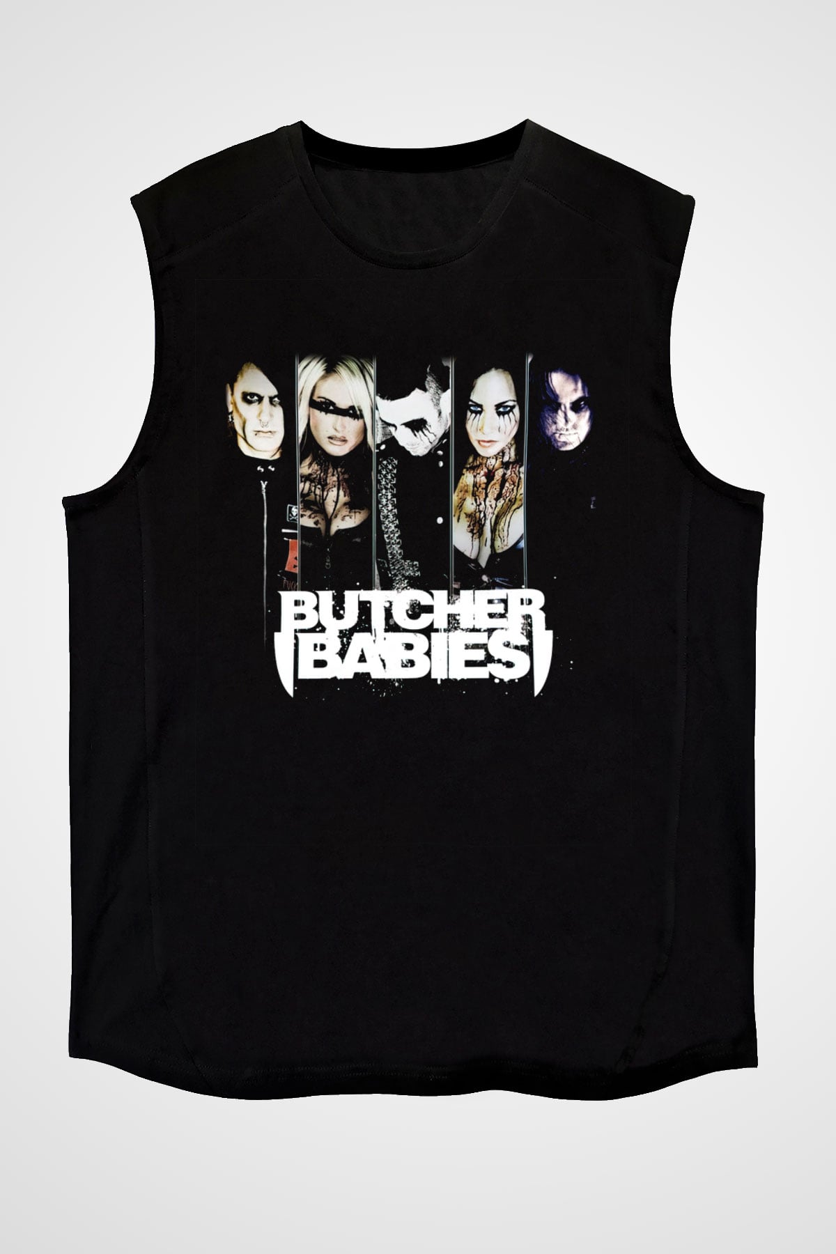 Butcher Babies Siyah Unisex Kolsuz Tişört