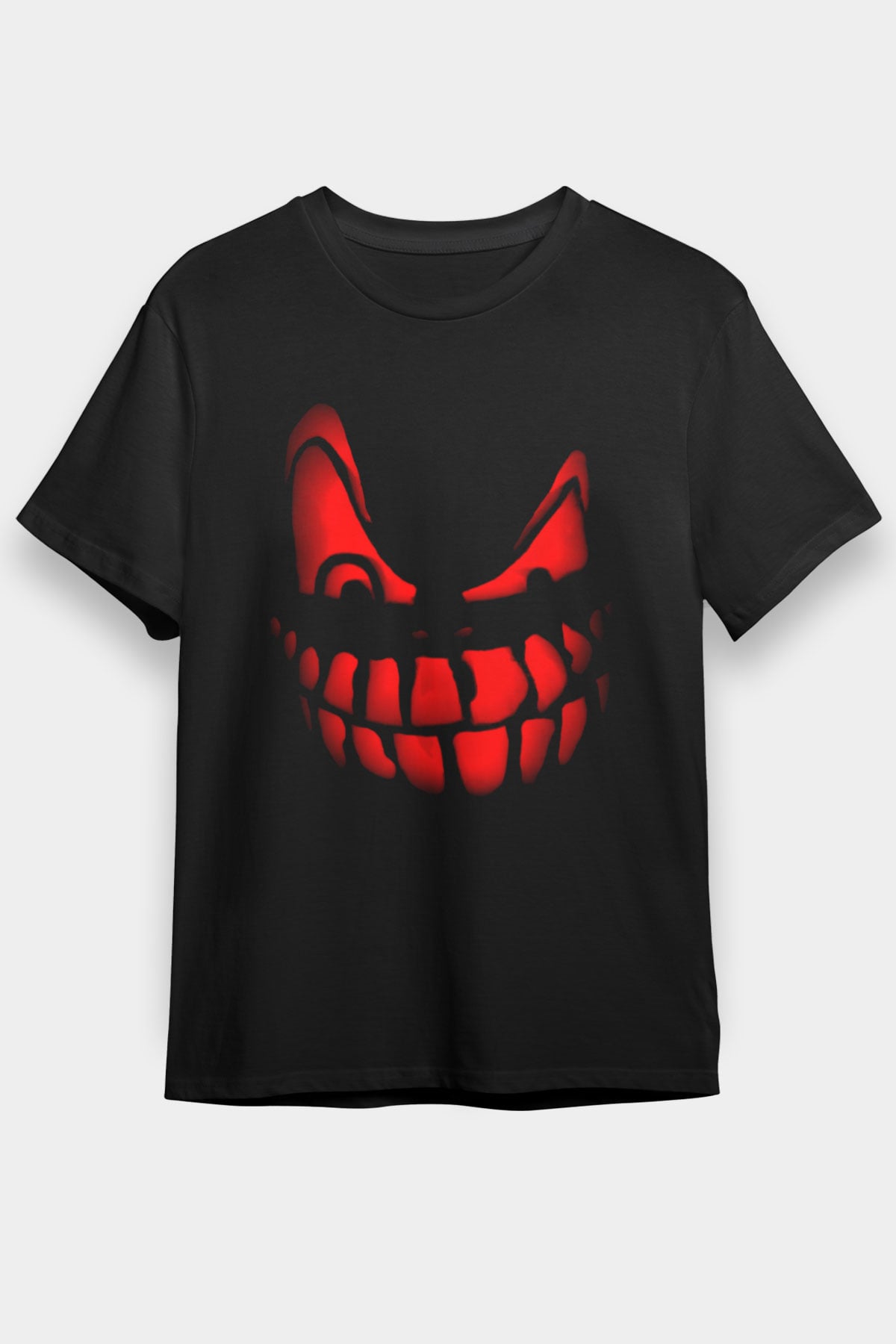 Cadılar Bayramı-Halloween Siyah Unisex Tişört T-Shirt - TişörtFabrikası