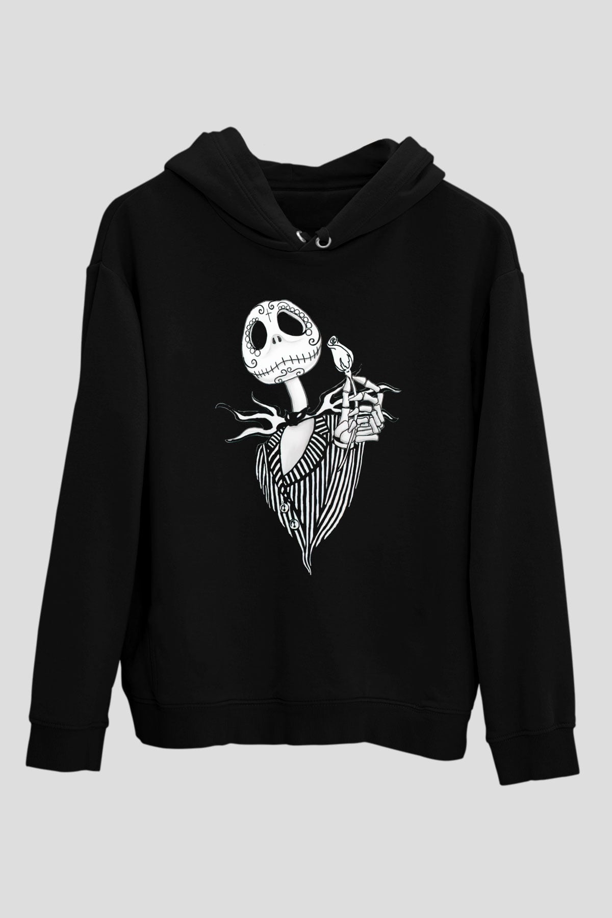Cadılar Bayramı TemalıSiyah  Unisex Hoodie