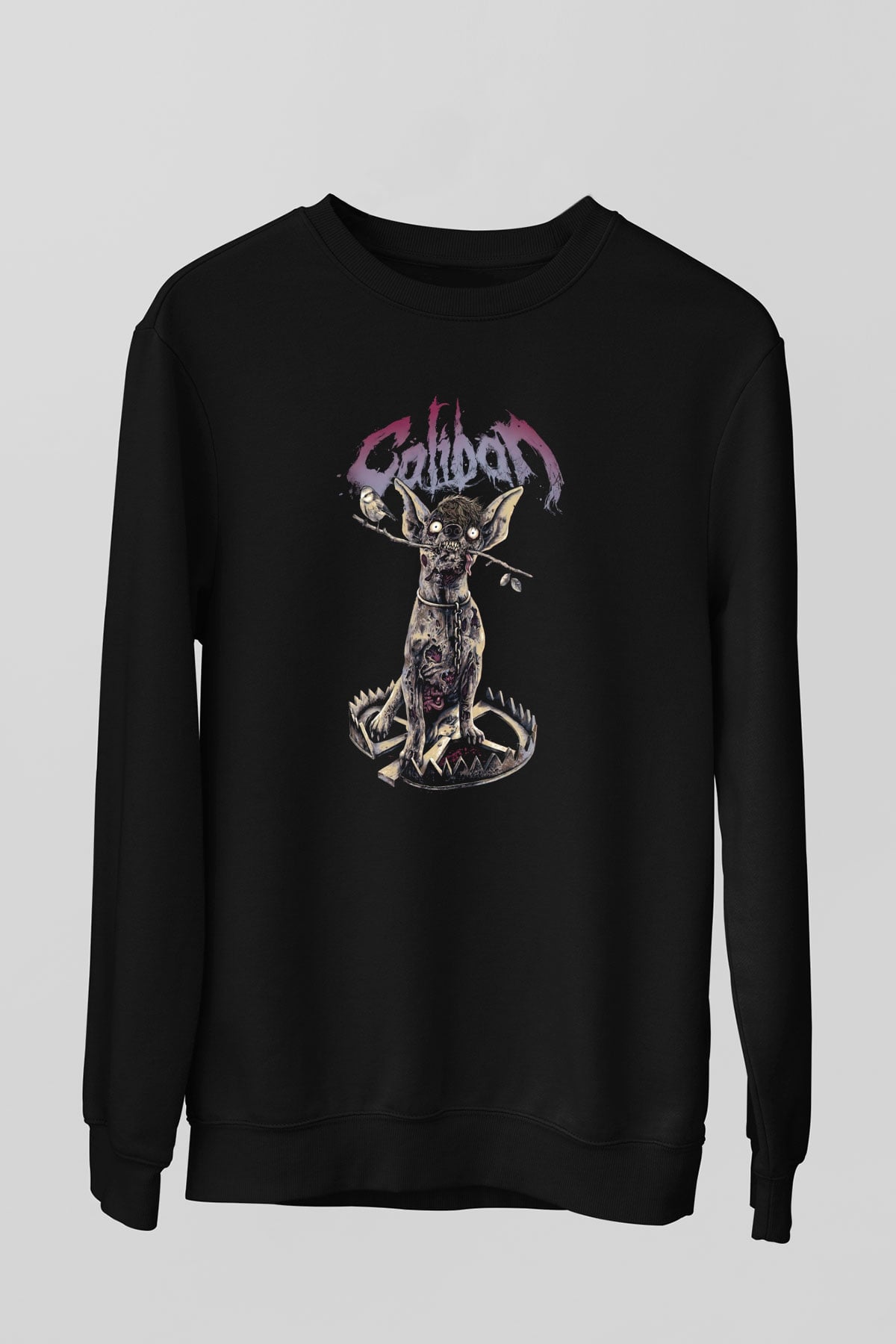 Caliban Siyah Unisex Sweatshirt