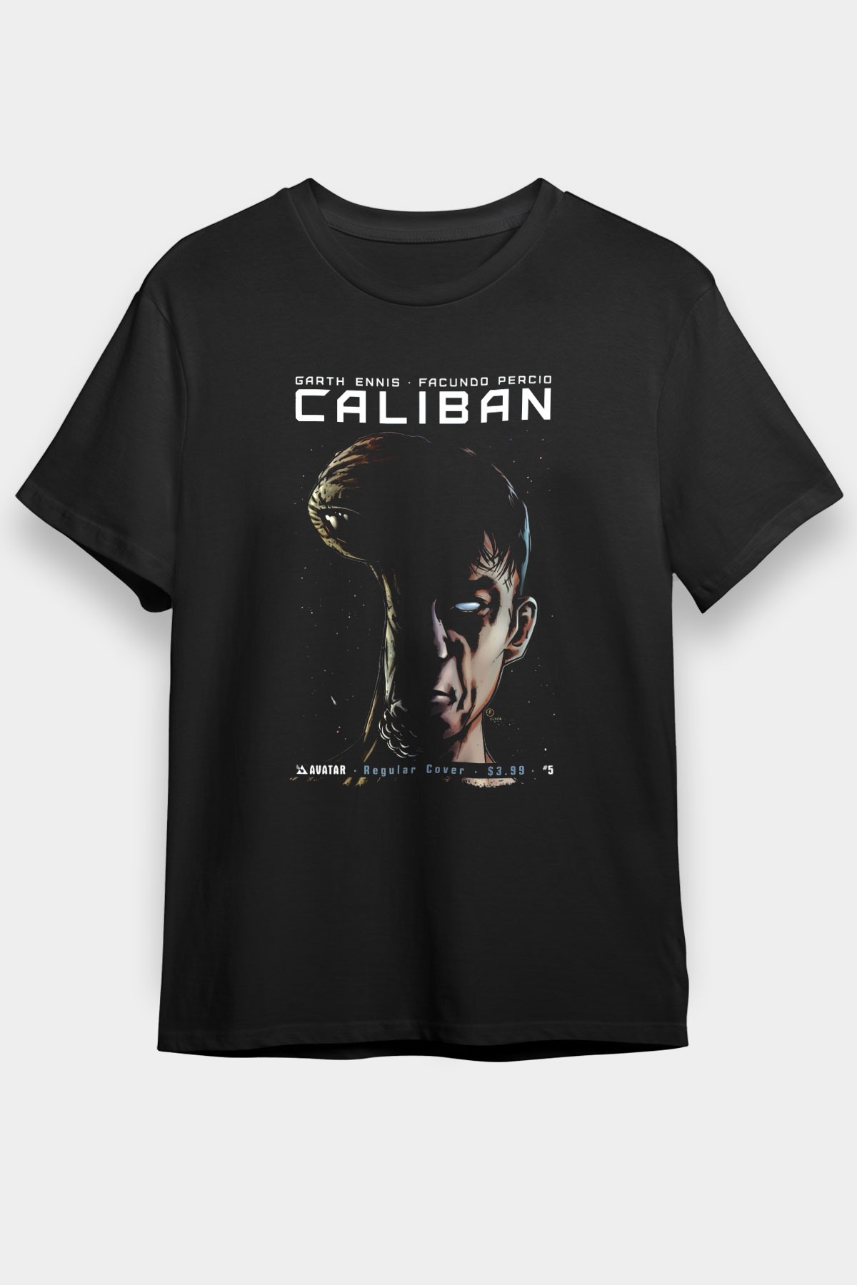 Caliban Siyah Unisex Tişört T-Shirt - TişörtFabrikası