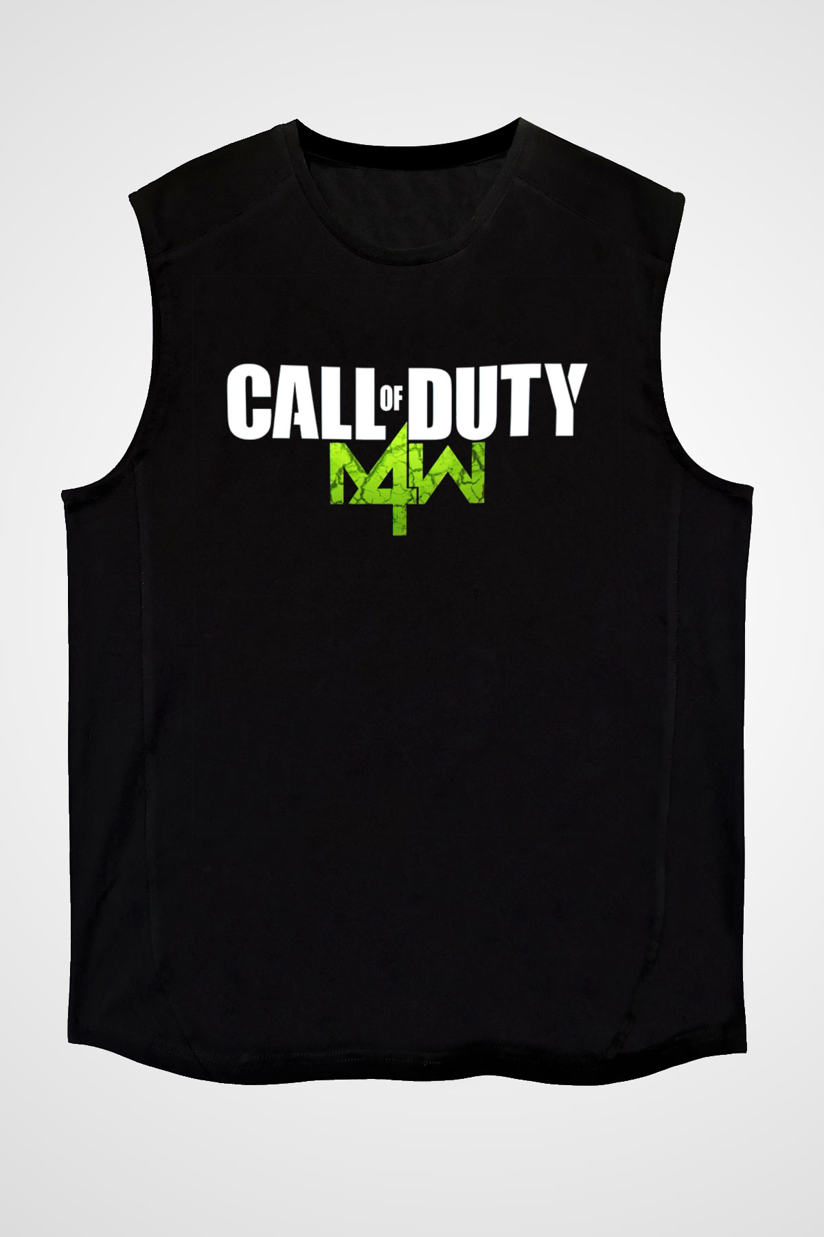 Call of Duty Siyah Unisex Kolsuz Tişört