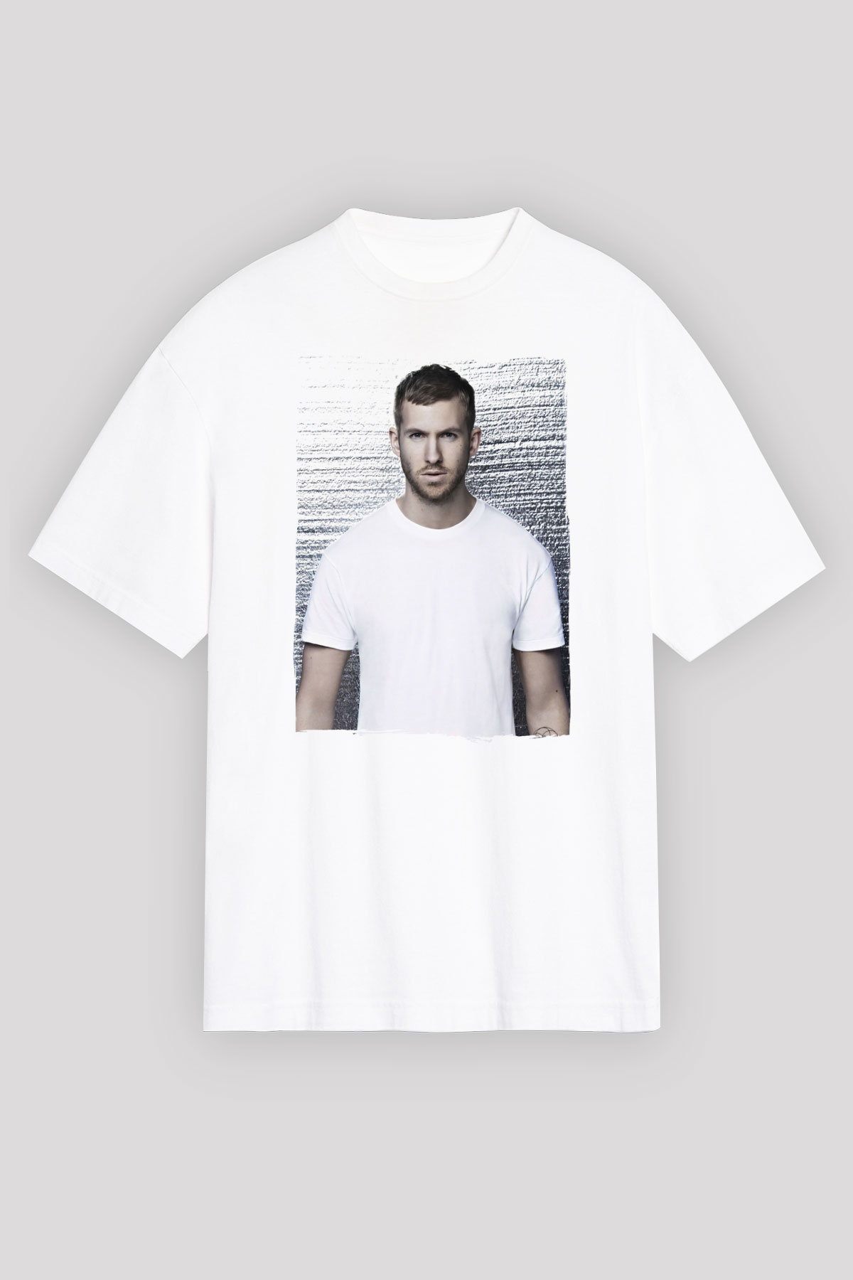 Calvin Harris Beyaz Unisex Tişört T-Shirt - TişörtFabrikası