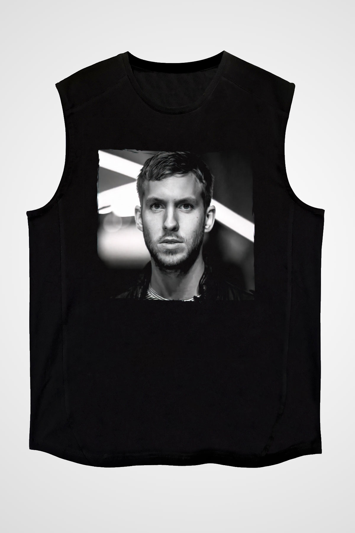 Calvin Harris Siyah Unisex Kolsuz Tişört
