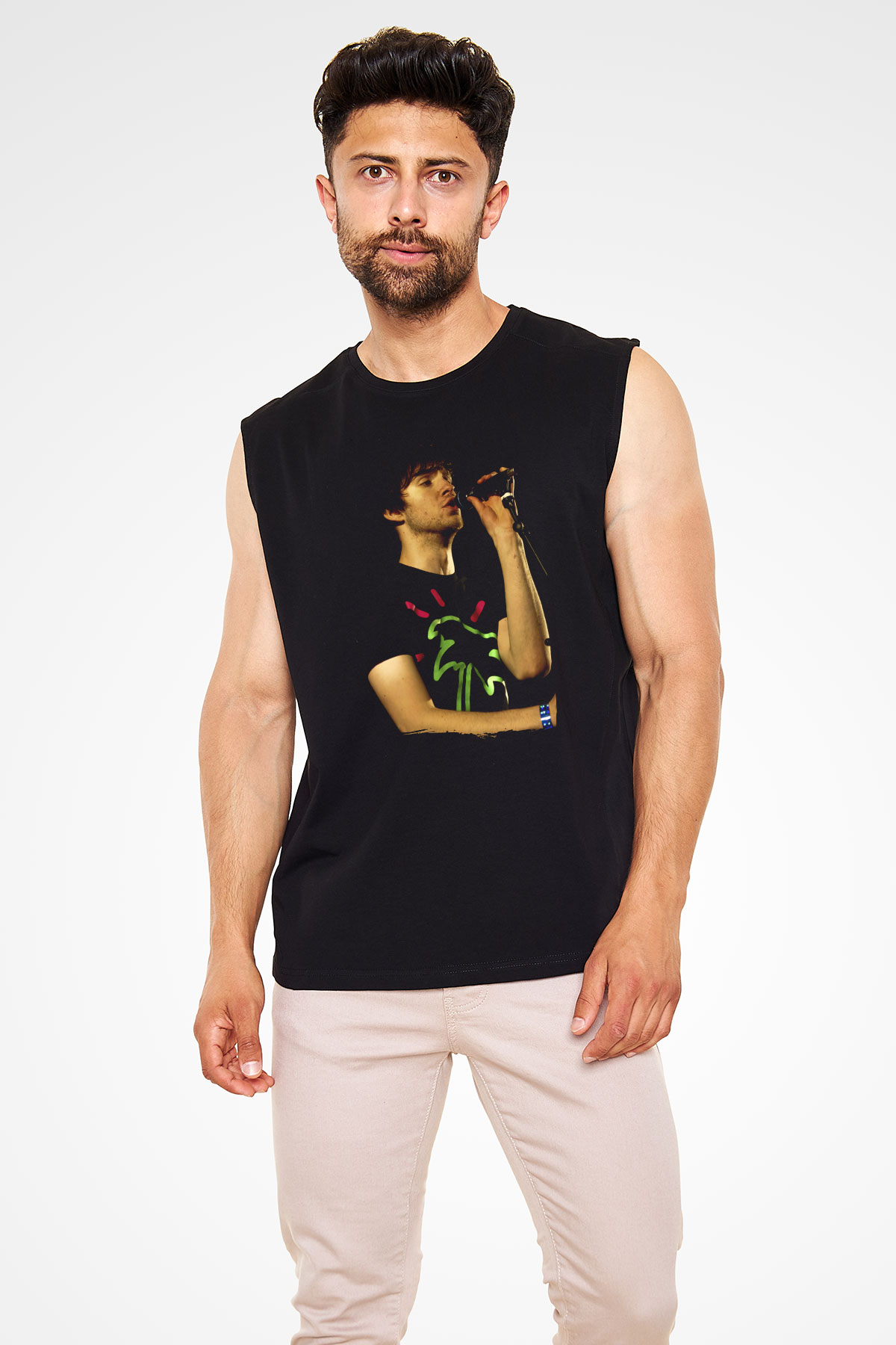 Calvin Harris Siyah Unisex Kolsuz Tişört