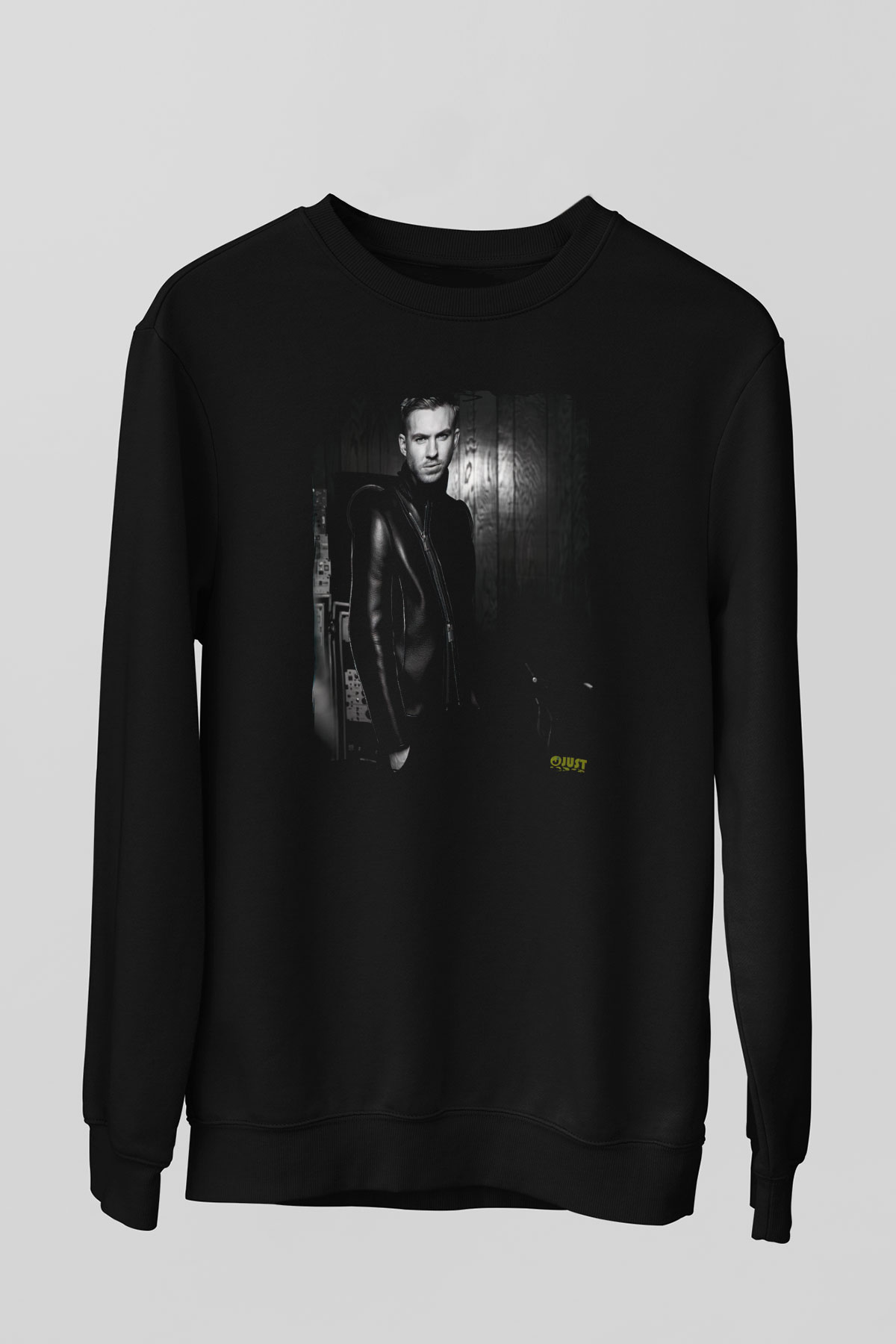 Calvin Harris Siyah Unisex Sweatshirt