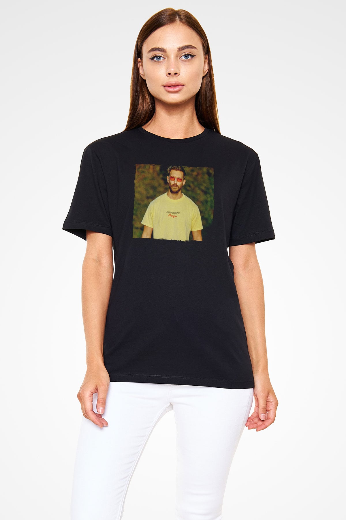 Calvin Harris Siyah Unisex Tişört T-Shirt - TişörtFabrikası