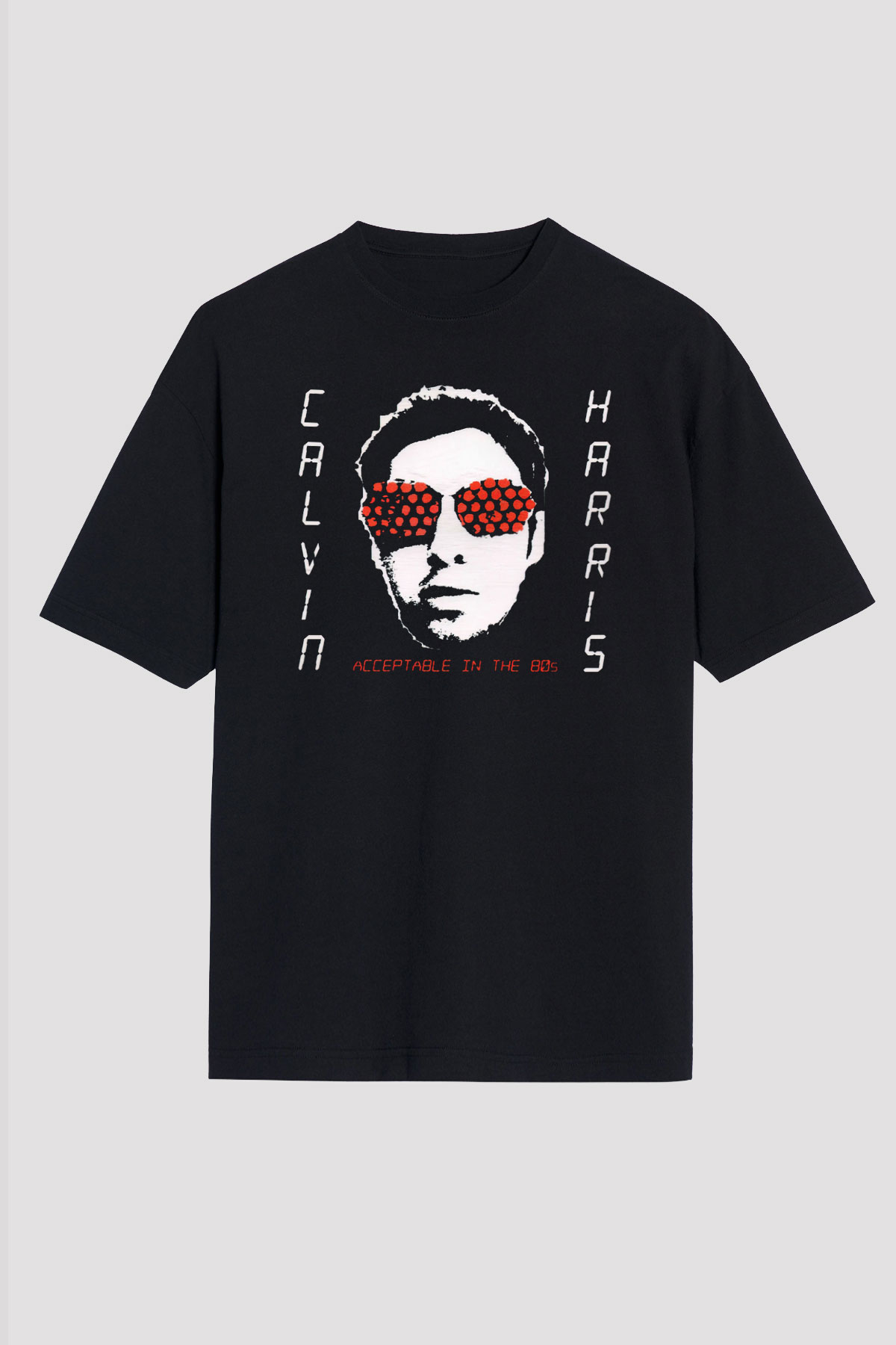 Calvin Harris Siyah Unisex Tişört T-Shirt - TişörtFabrikası