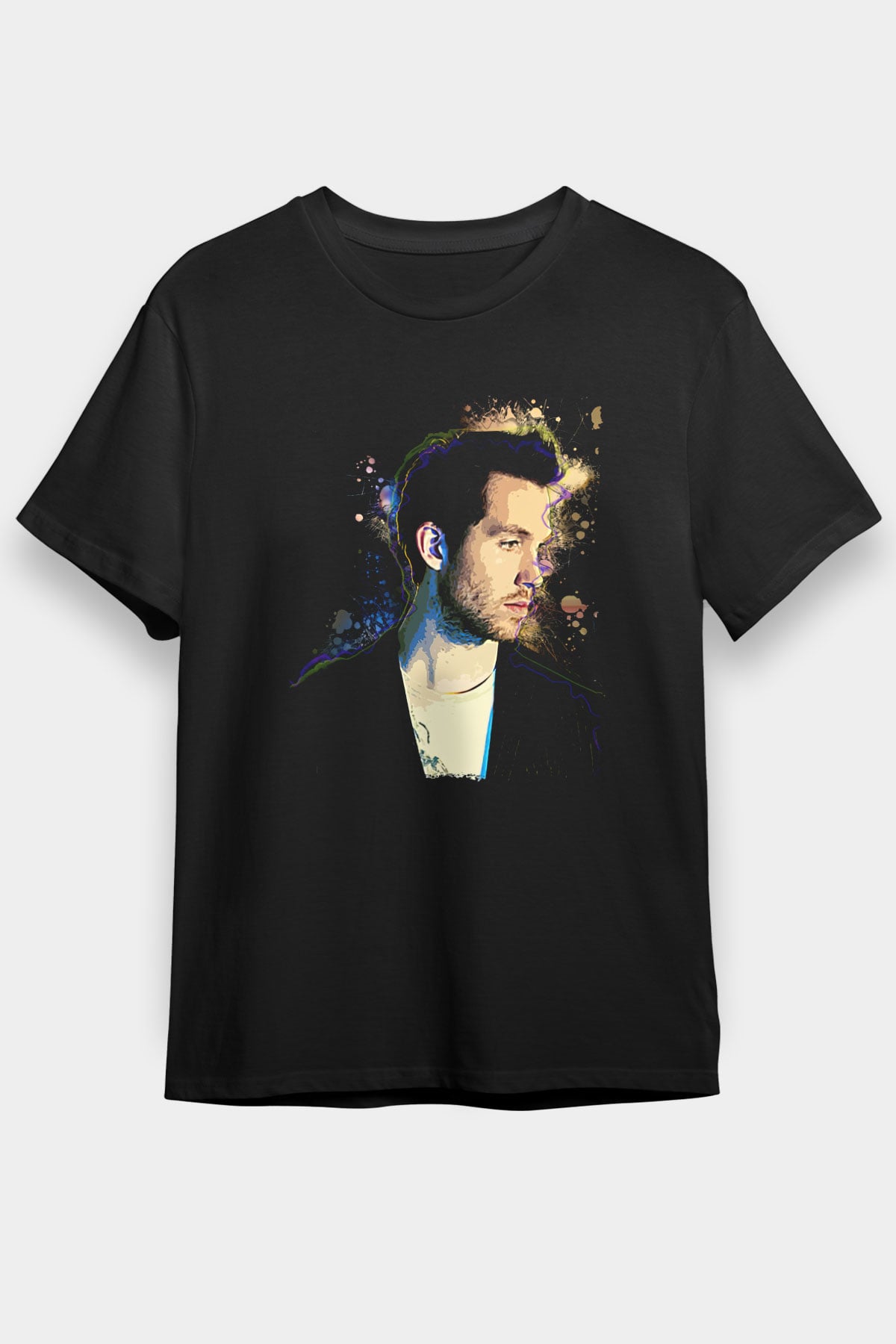 Calvin Harris Siyah Unisex Tişört T-Shirt - TişörtFabrikası