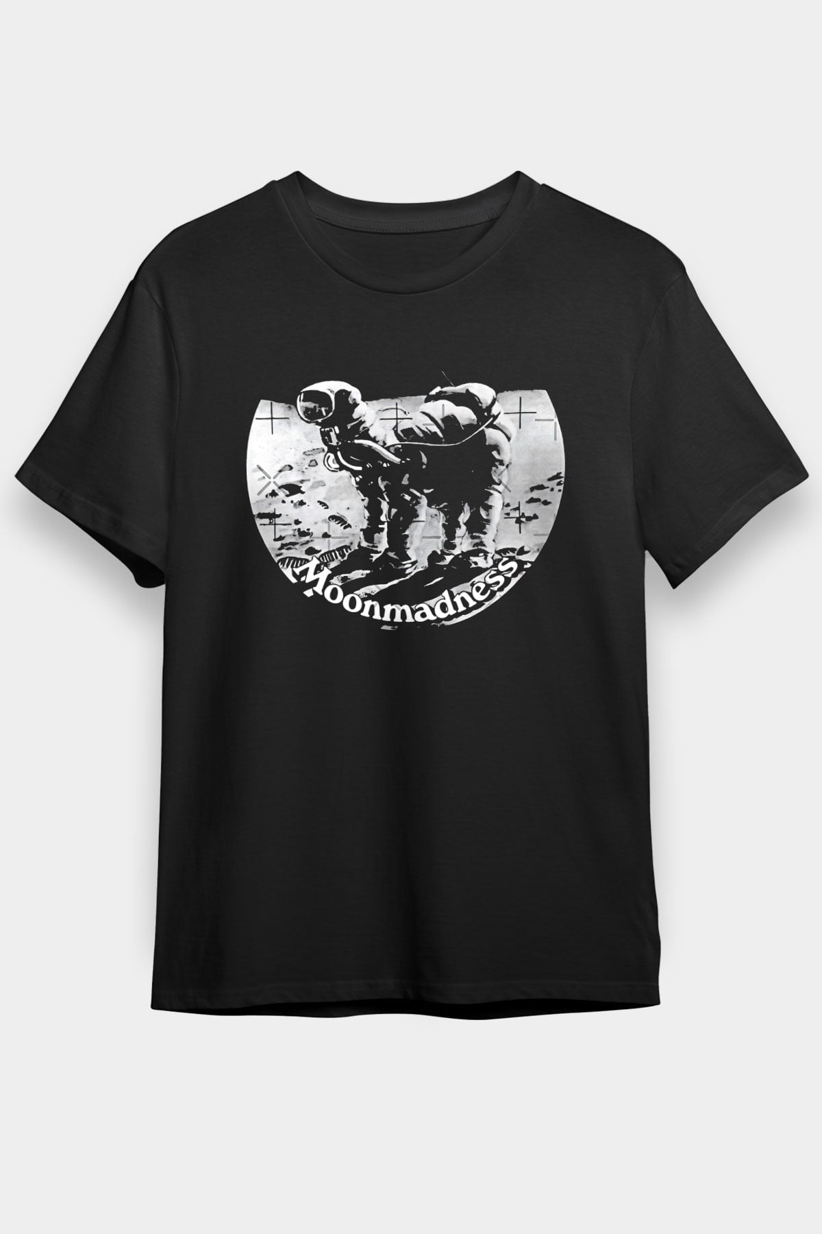 Camel Baskılı Unisex Siyah Tişört - Tshirt