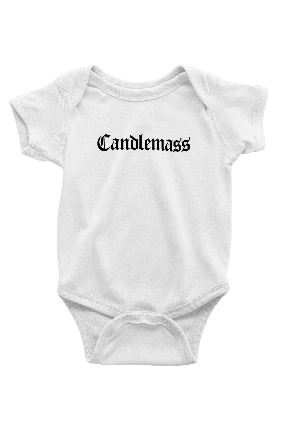 Candlemass Beyaz Bebek Body - Zıbın