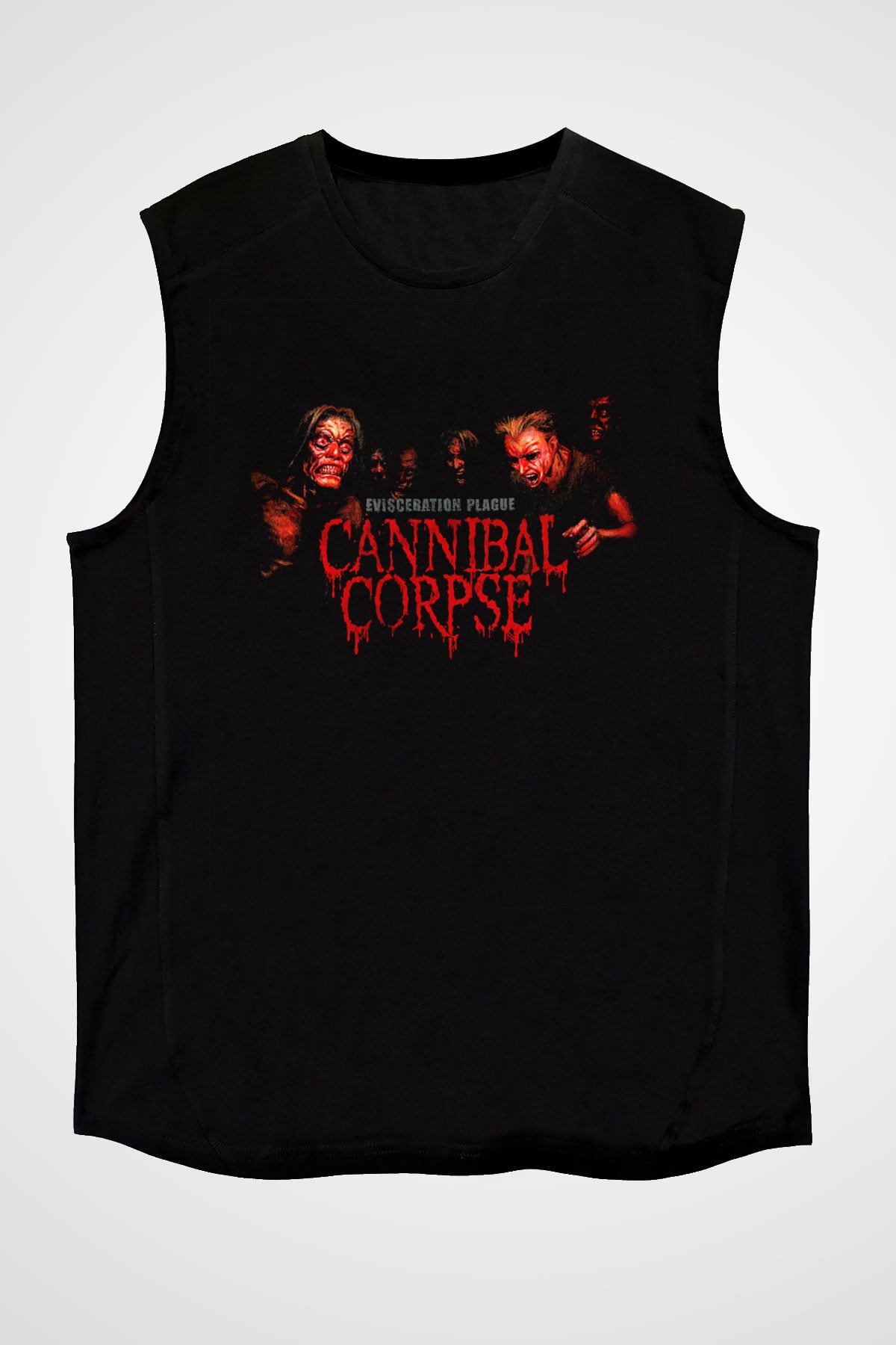 Cannibal Corpse Siyah Unisex Kolsuz Tişört