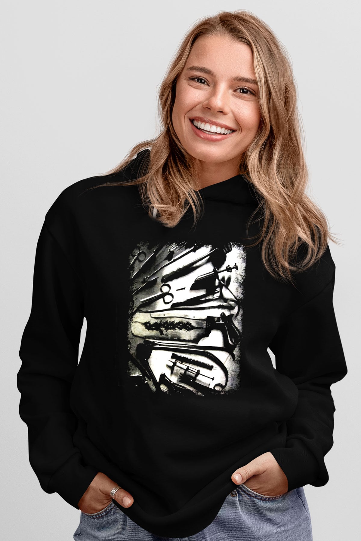 Carcass Siyah Unisex Hoodie