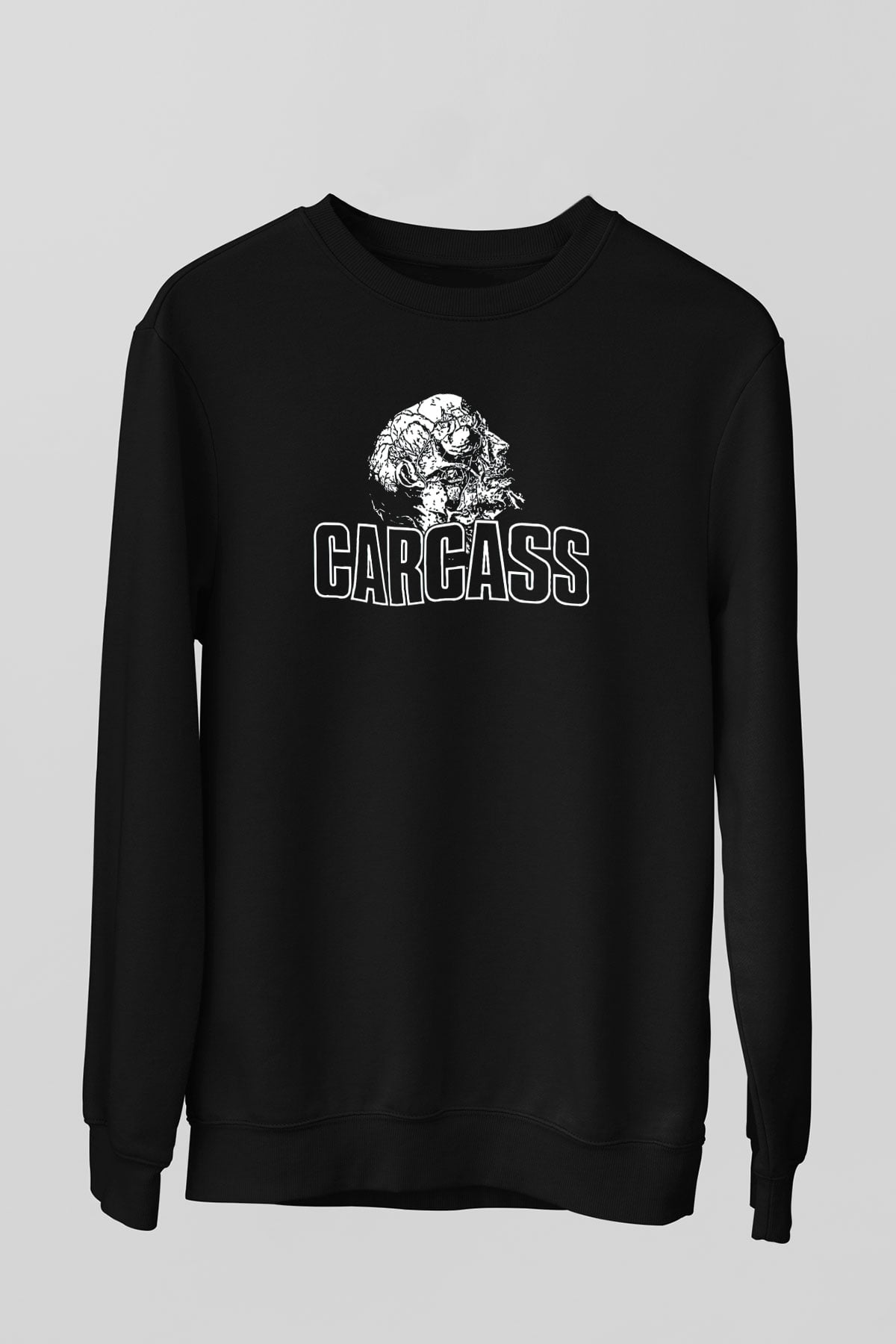 Carcass Siyah Unisex Sweatshirt