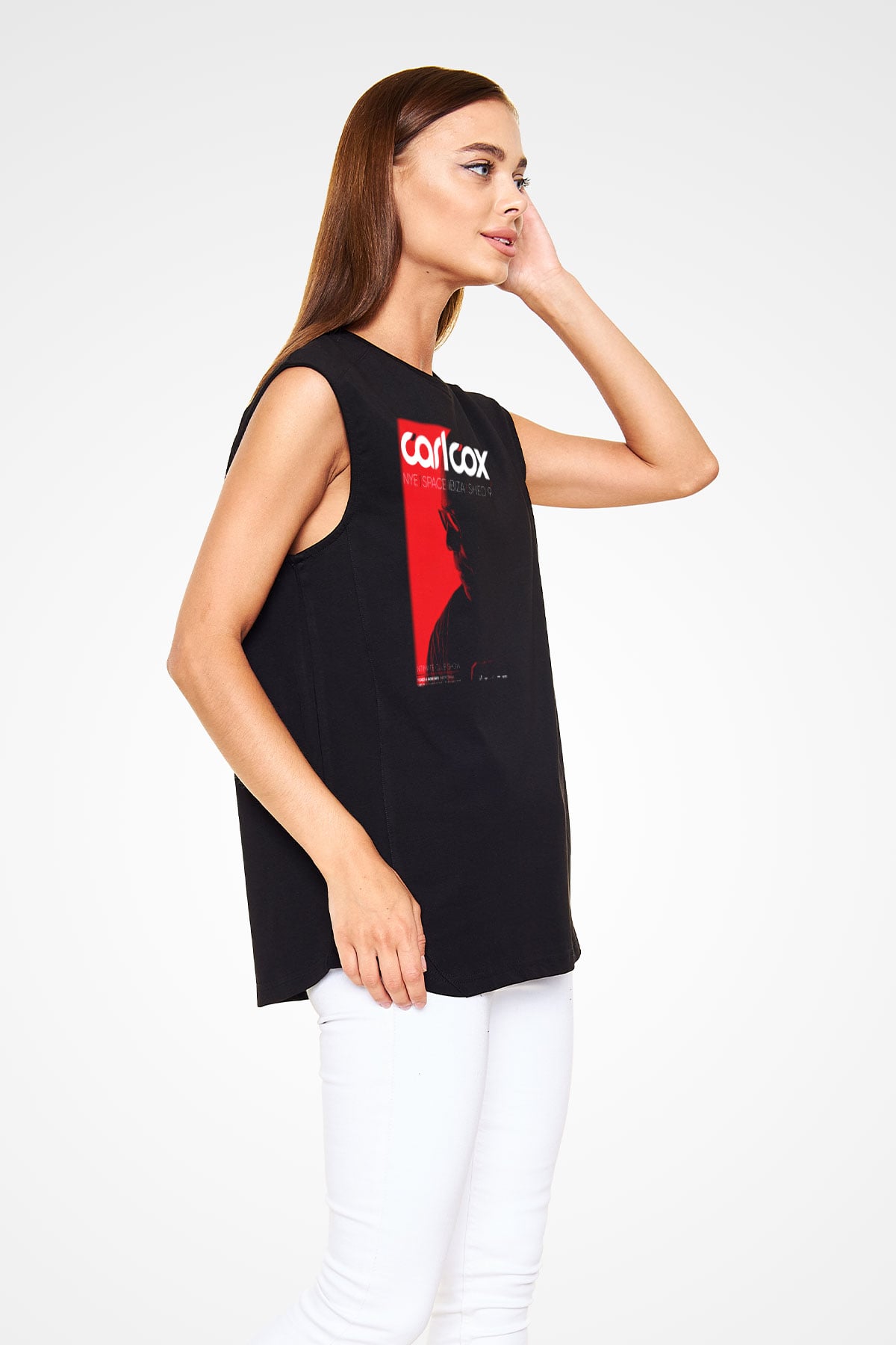 Carl Cox Siyah Unisex Kolsuz Tişört
