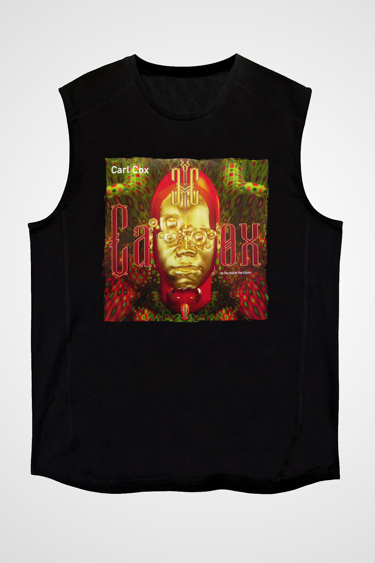 Carl Cox Siyah Unisex Kolsuz Tişört