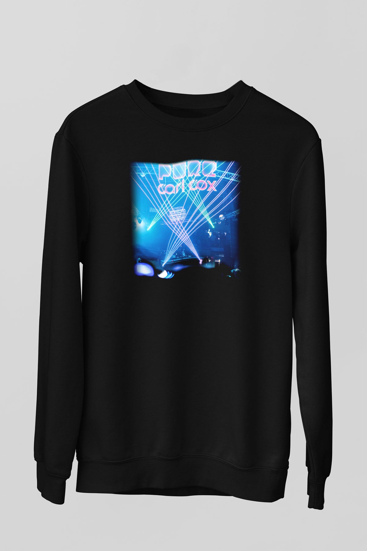 Carl Cox Siyah Unisex Sweatshirt