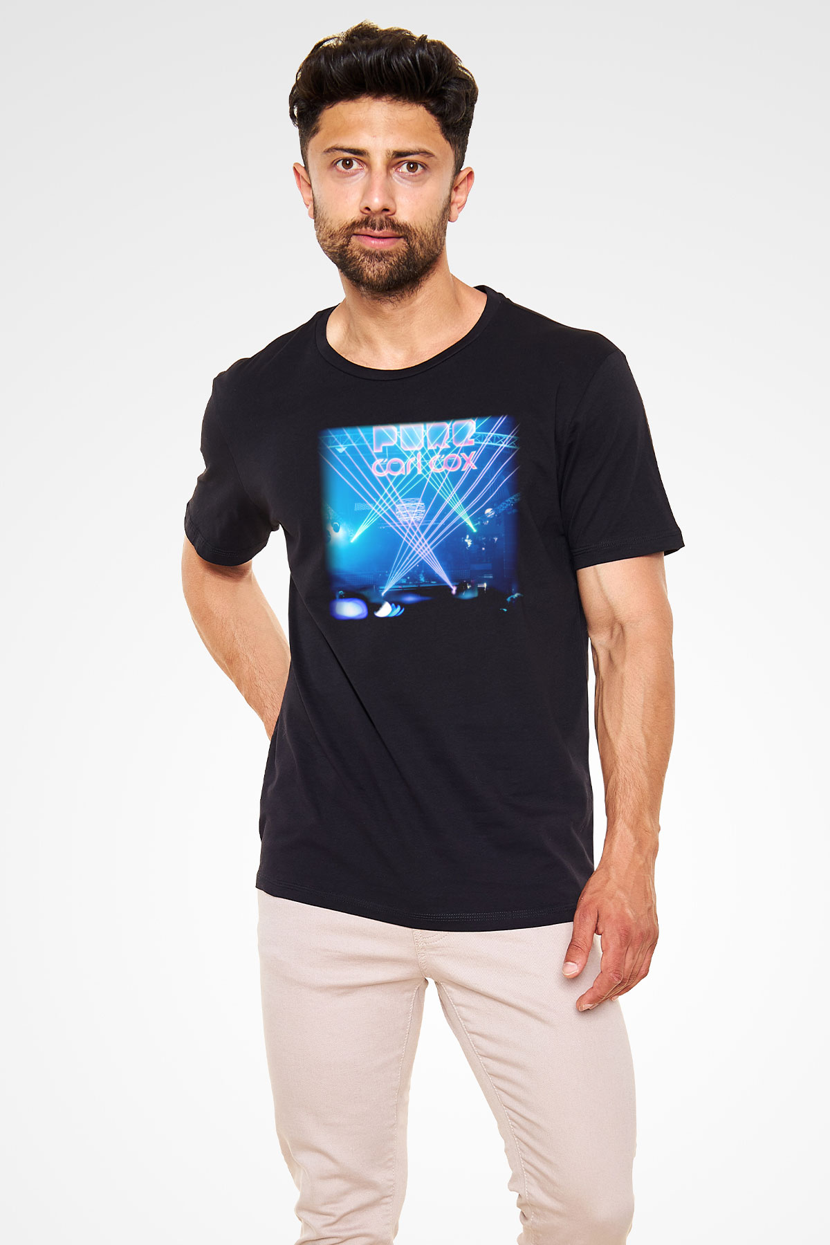 Carl Cox Siyah Unisex Tişört T-Shirt - TişörtFabrikası