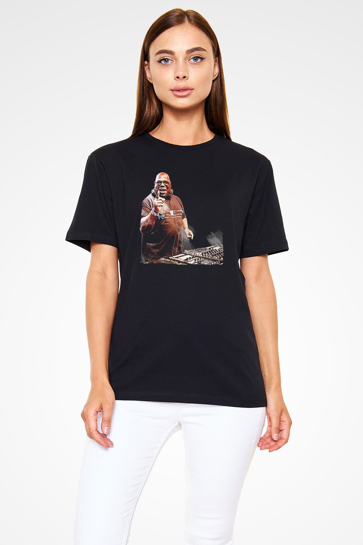 Carl Cox Siyah Unisex Tişört T-Shirt - TişörtFabrikası