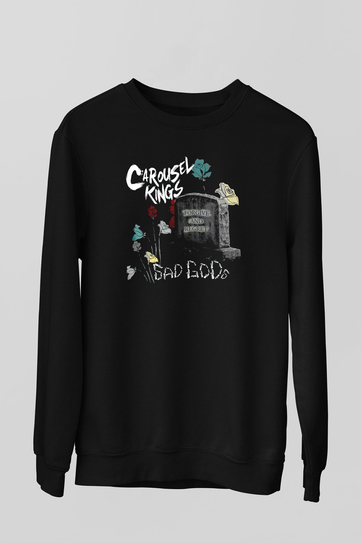 Carousel Kings Siyah Unisex Sweatshirt