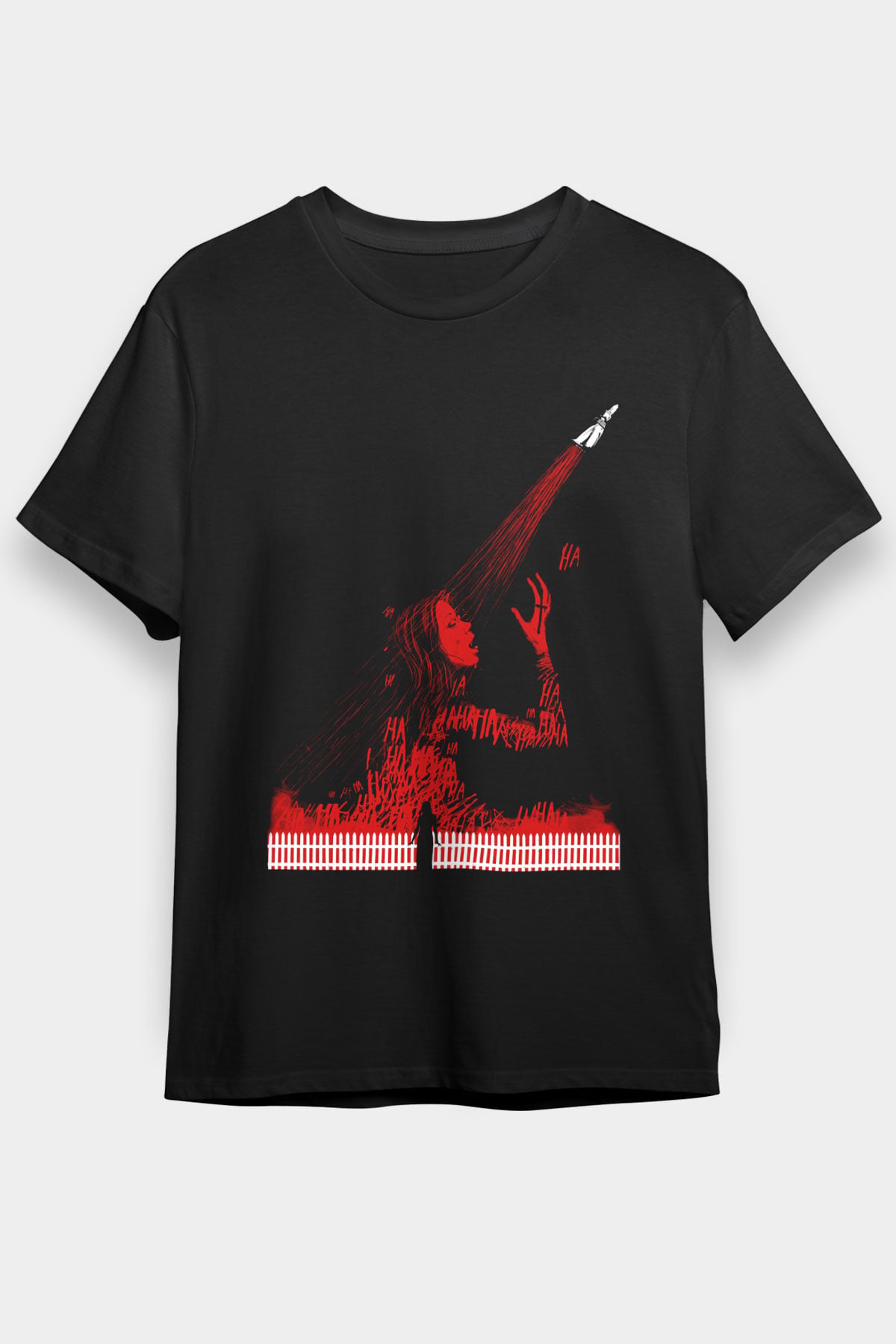 Carrie Siyah Unisex Tişört