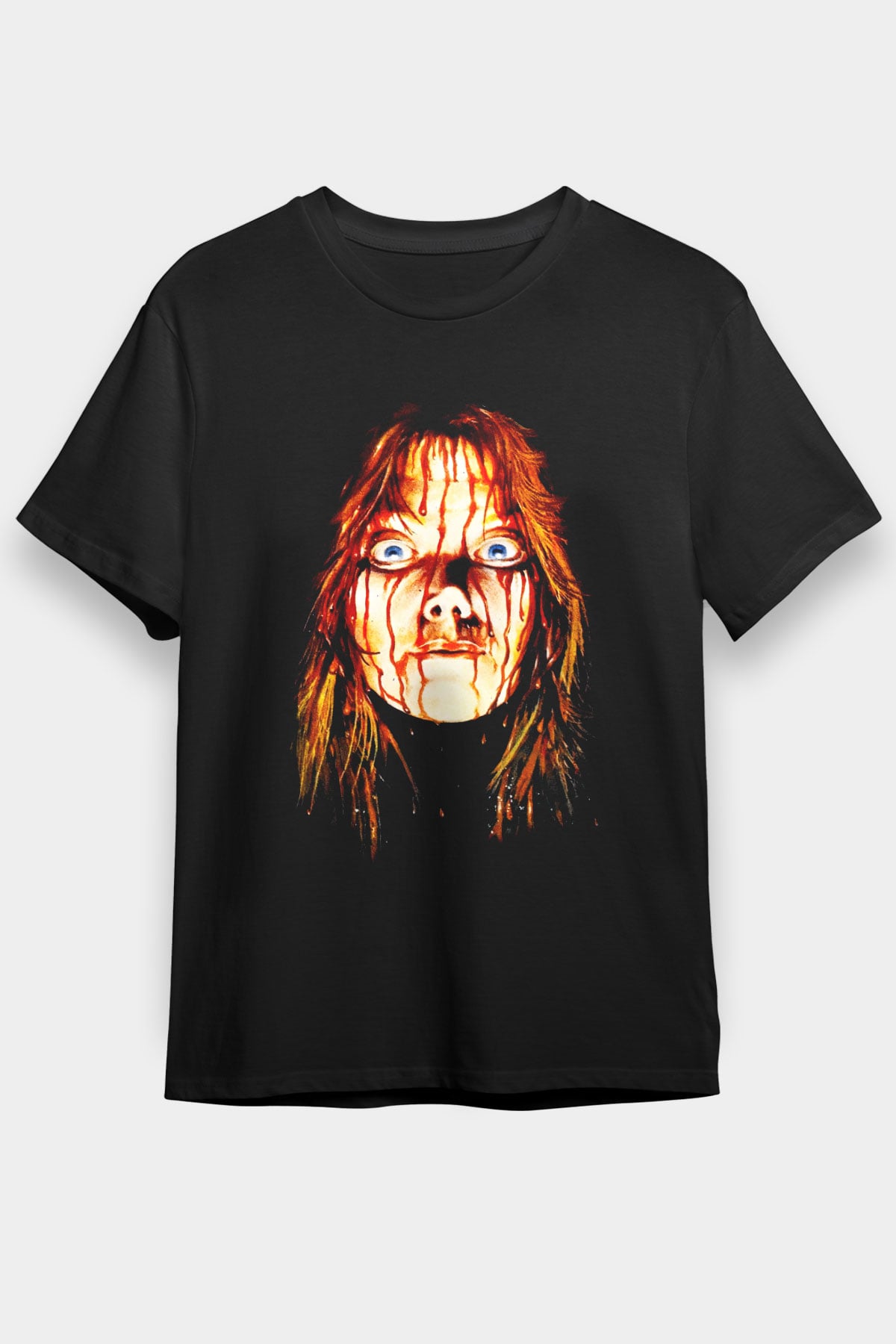 Carrie Siyah Unisex Tişört