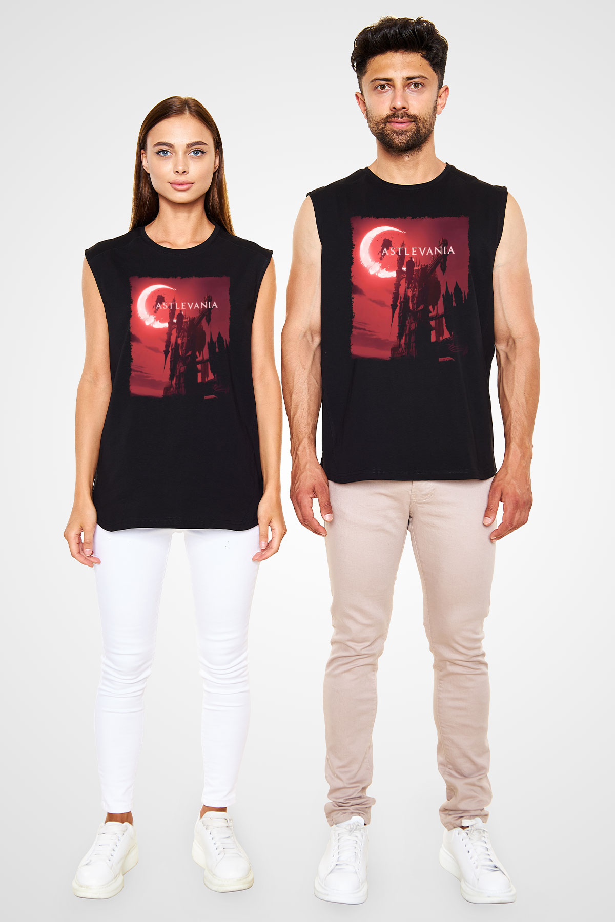 Castlevania: Lords of Shadow Siyah Unisex Kolsuz Tişört