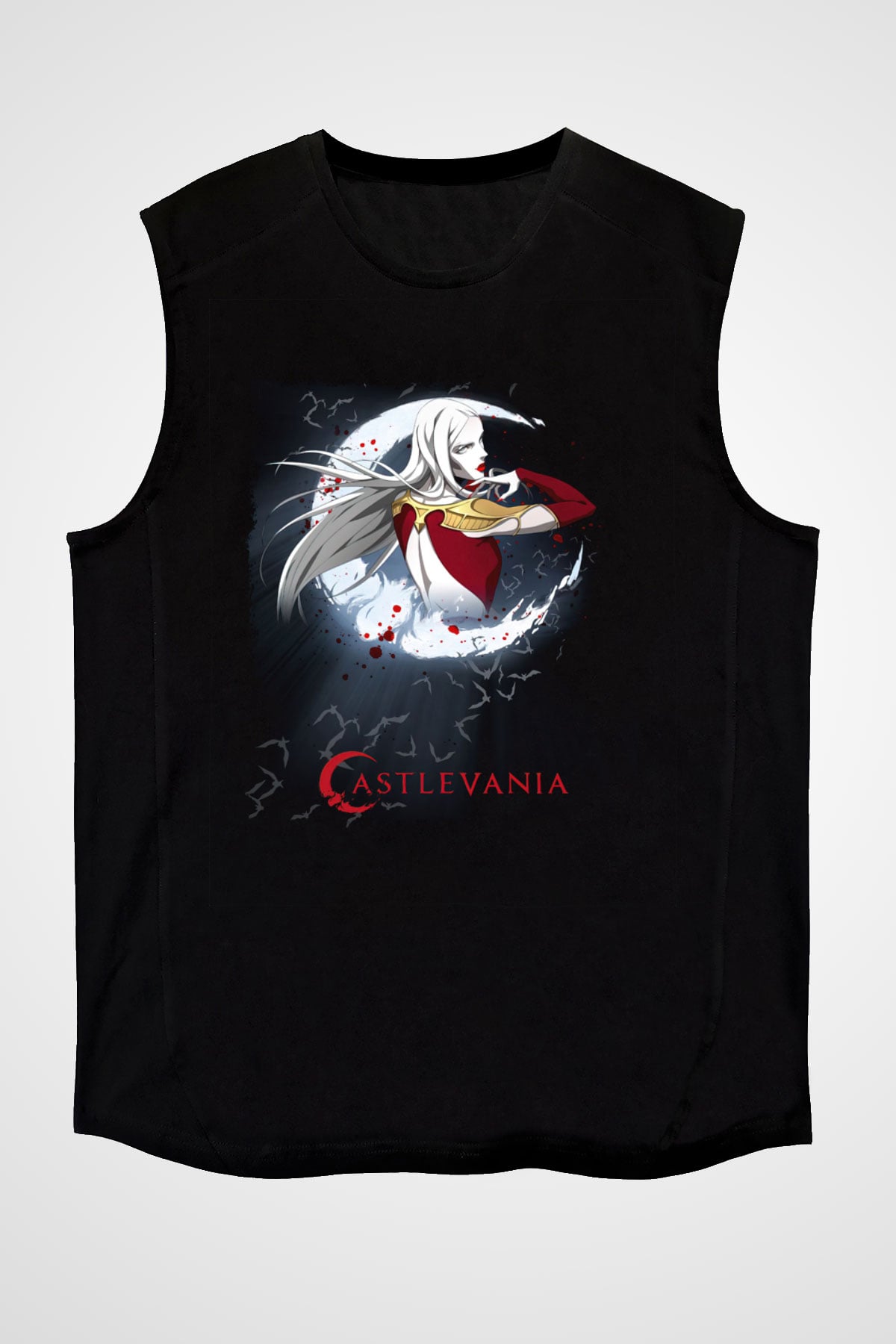 Castlevania: Lords of Shadow Siyah Unisex Kolsuz Tişört