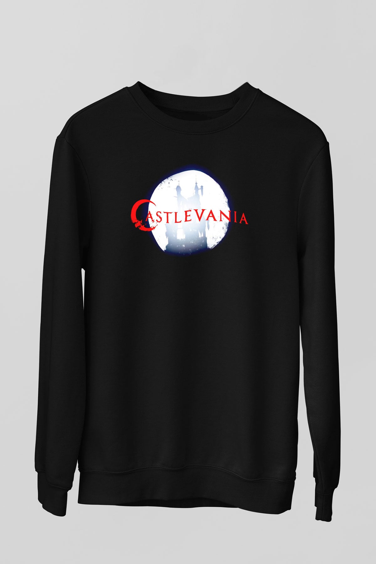 Castlevania: Lords of Shadow Siyah Unisex Sweatshirt