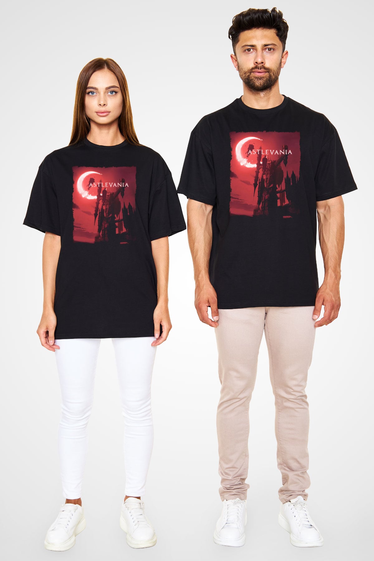 Castlevania: Lords of Shadow Siyah Unisex Tişört T-Shirt