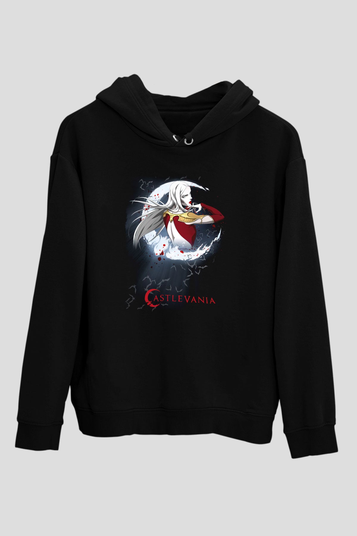 Castlevania: Lords of Shadow Siyah Unisex Hoodie