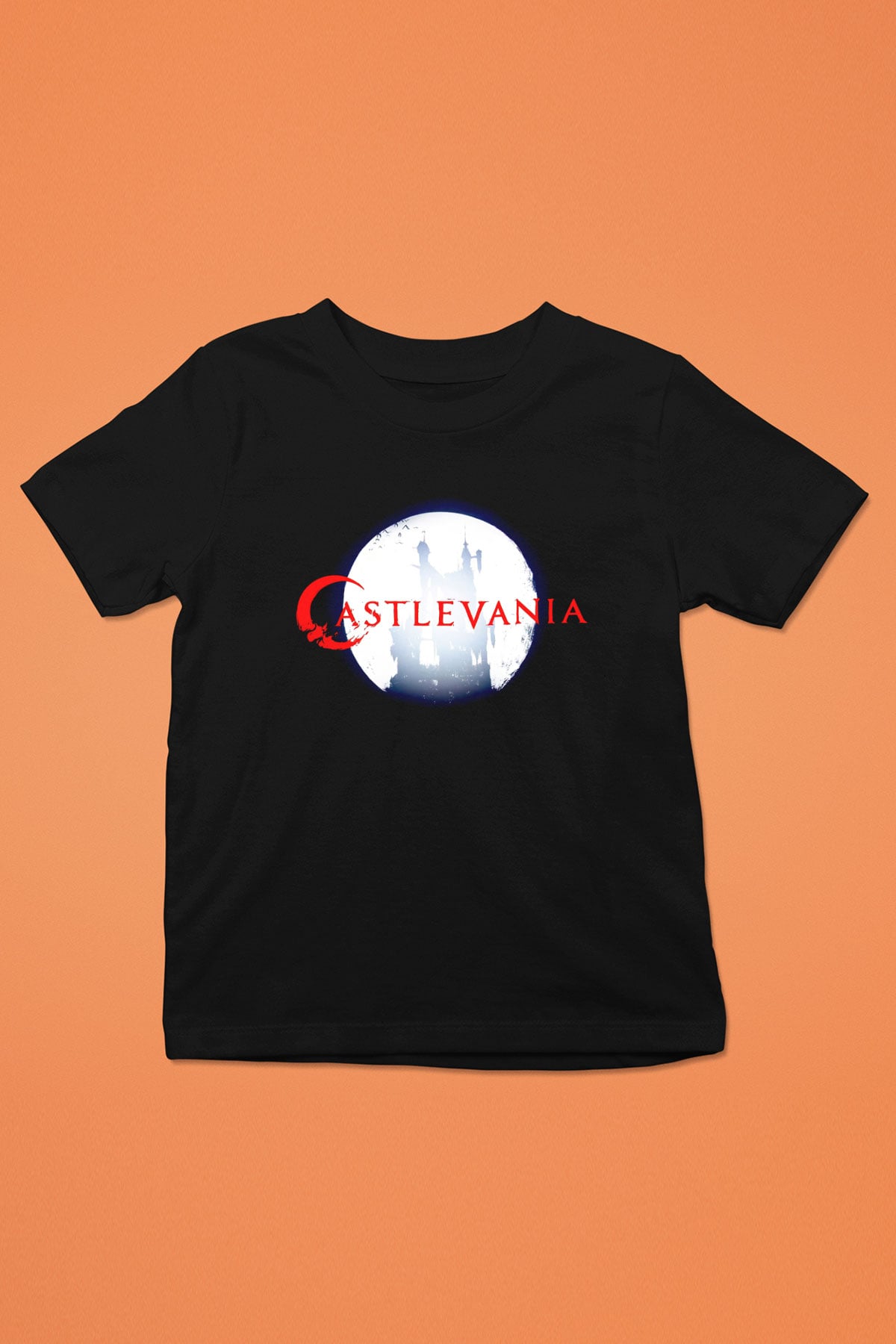 Castlevania: Lords of Shadow Siyah Unisex Çocuk Tişört