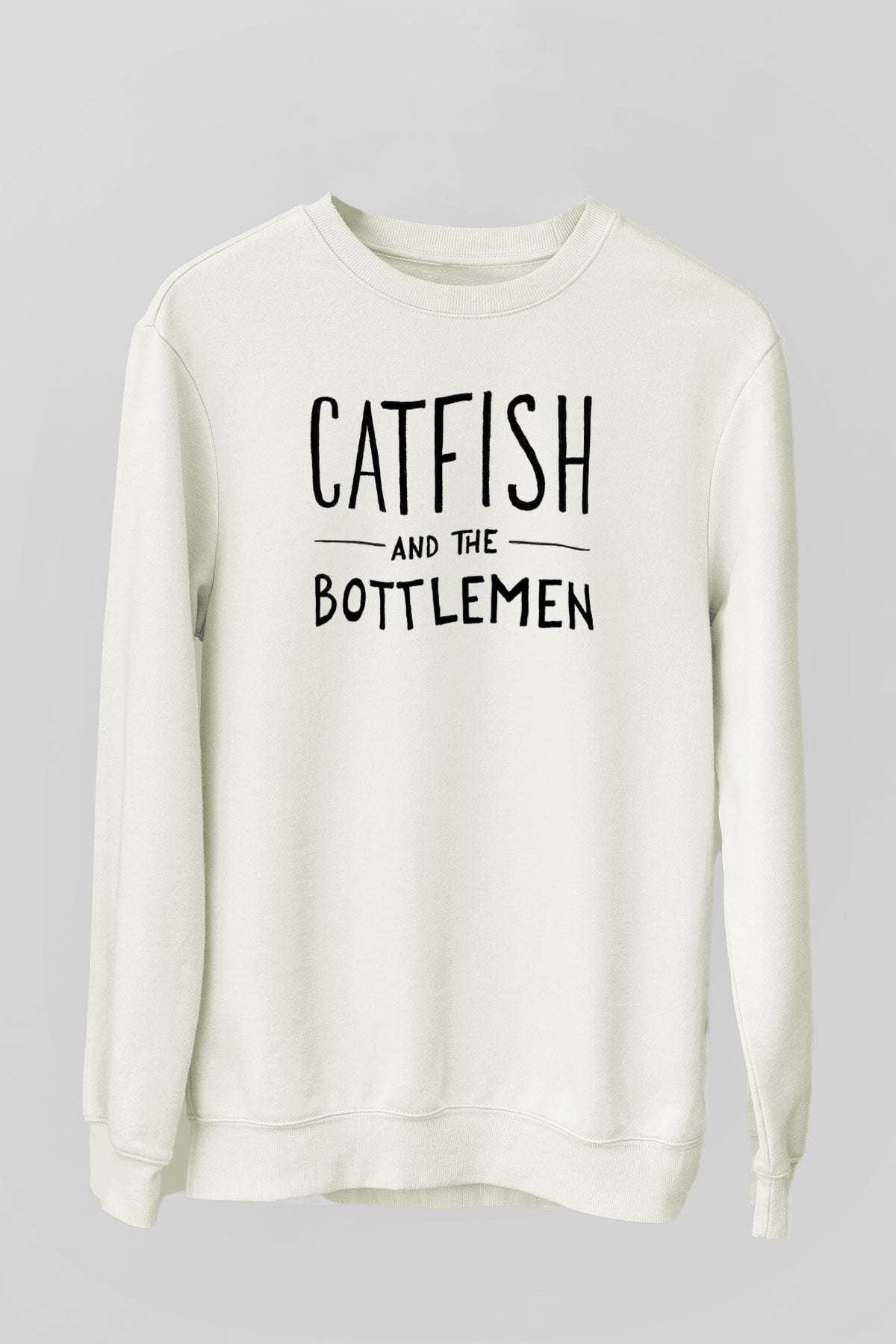 Catfish And The Bottlemen Beyaz Unisex Sweatshirt