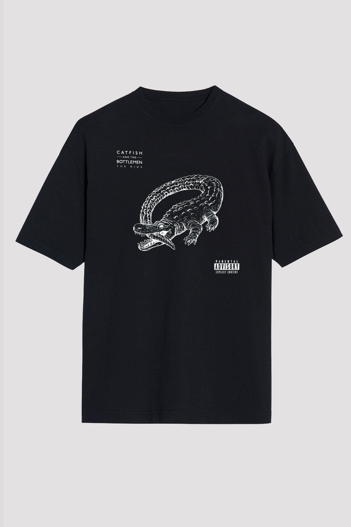 Catfish And The Bottlemen Siyah Unisex Oversize Tişört T-Shirt