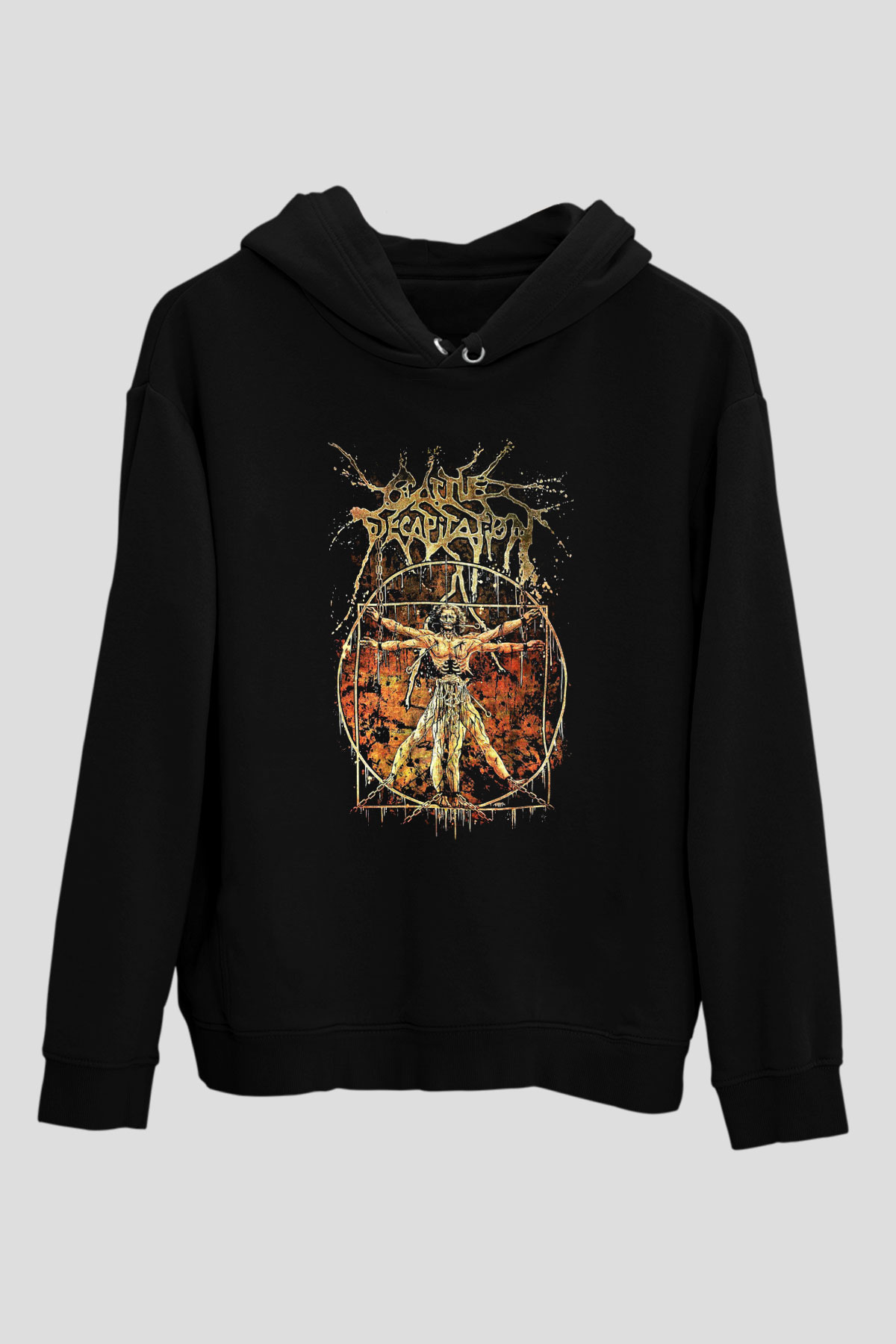 Cattle Decapitation Siyah Unisex Hoodie