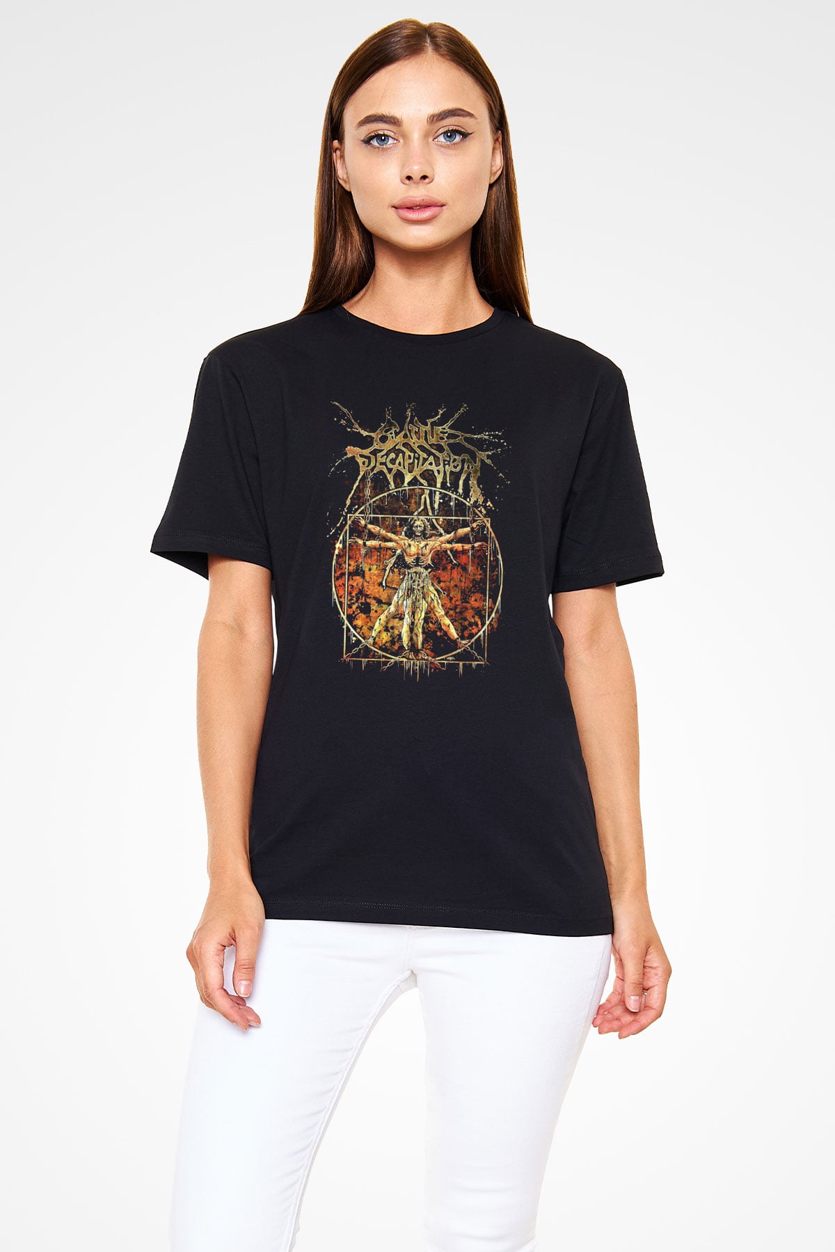 Cattle Decapitation Siyah Unisex Tişört T-Shirt - TişörtFabrikası