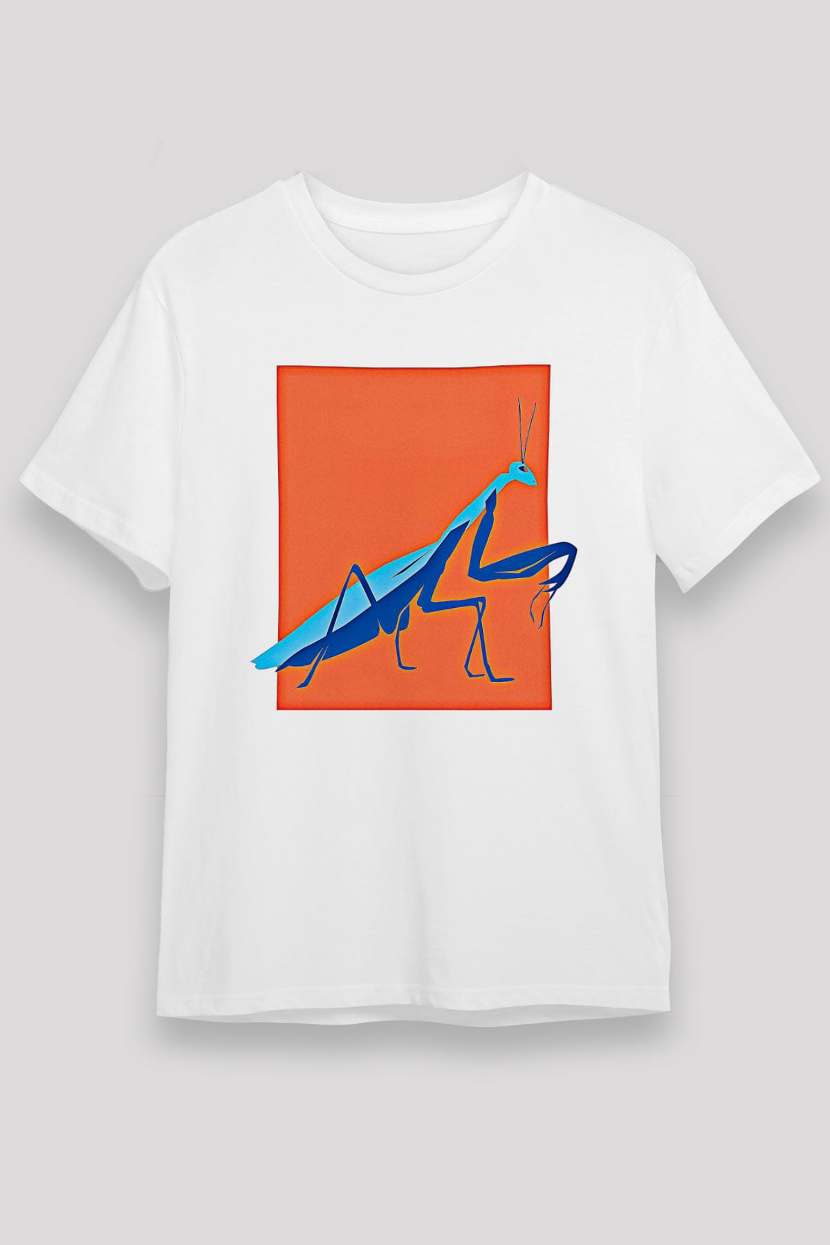 Çekirge Unisex Baskılı Beyaz Tişört - Tshirt