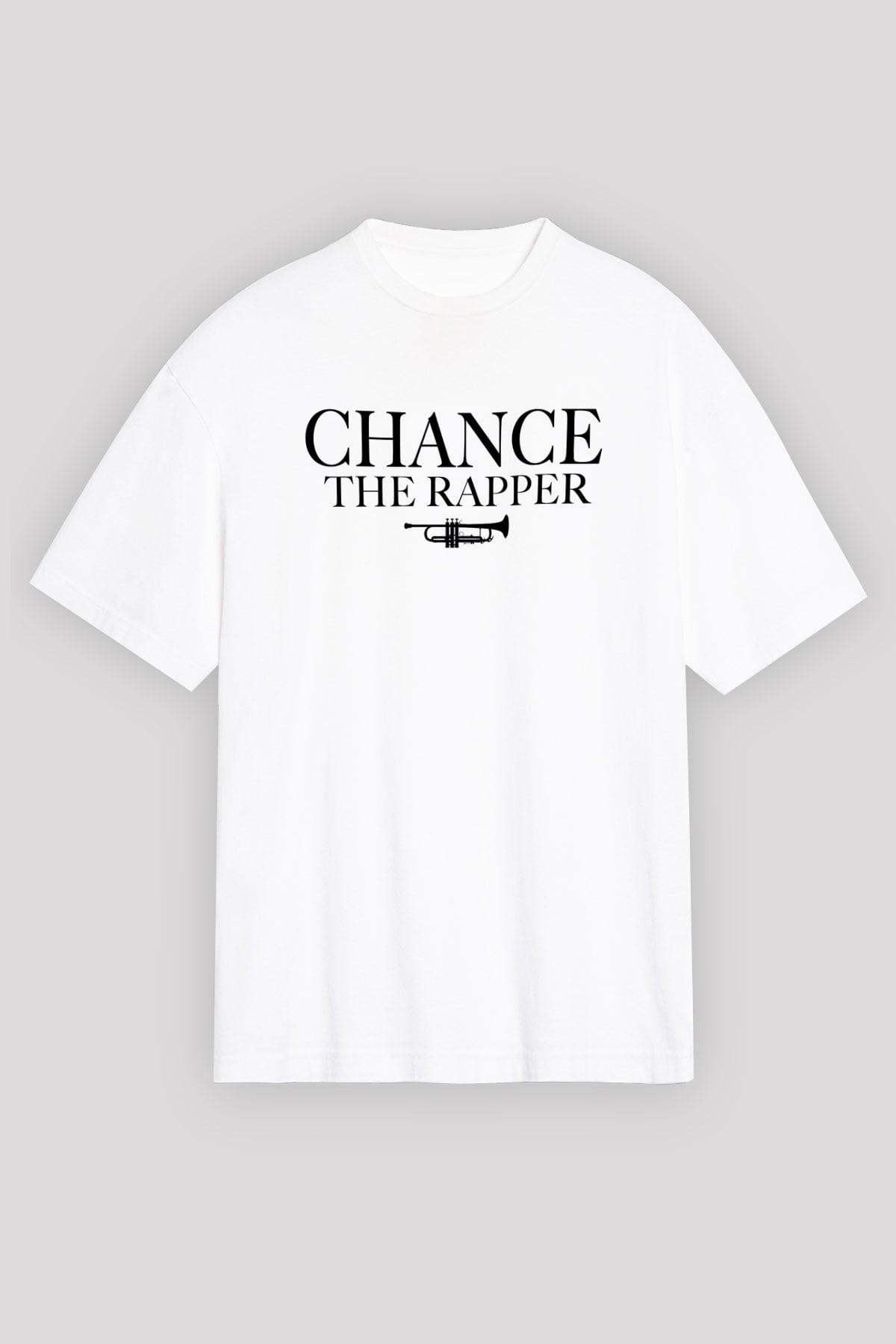 Chance The Rapper Beyaz Unisex Oversize Tişört T-Shirt