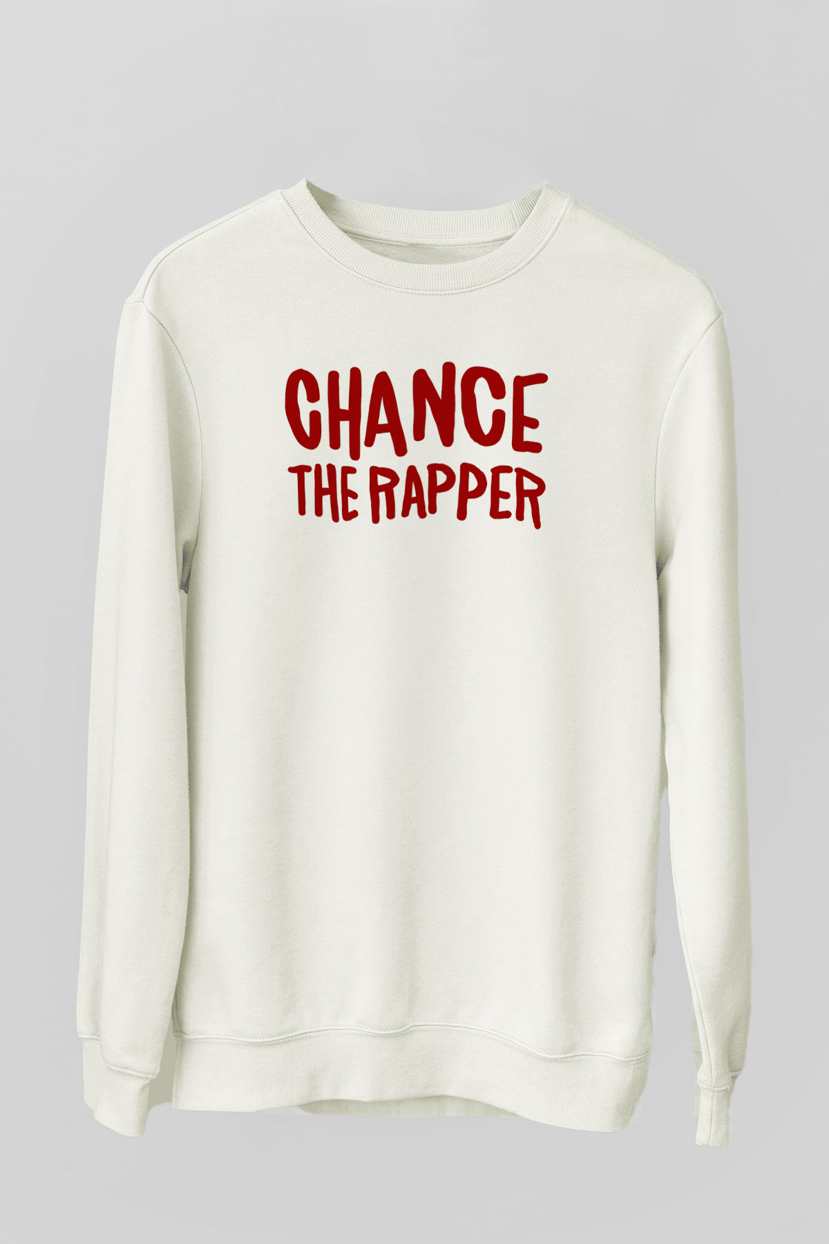 Chance The Rapper Beyaz Unisex Sweatshirt