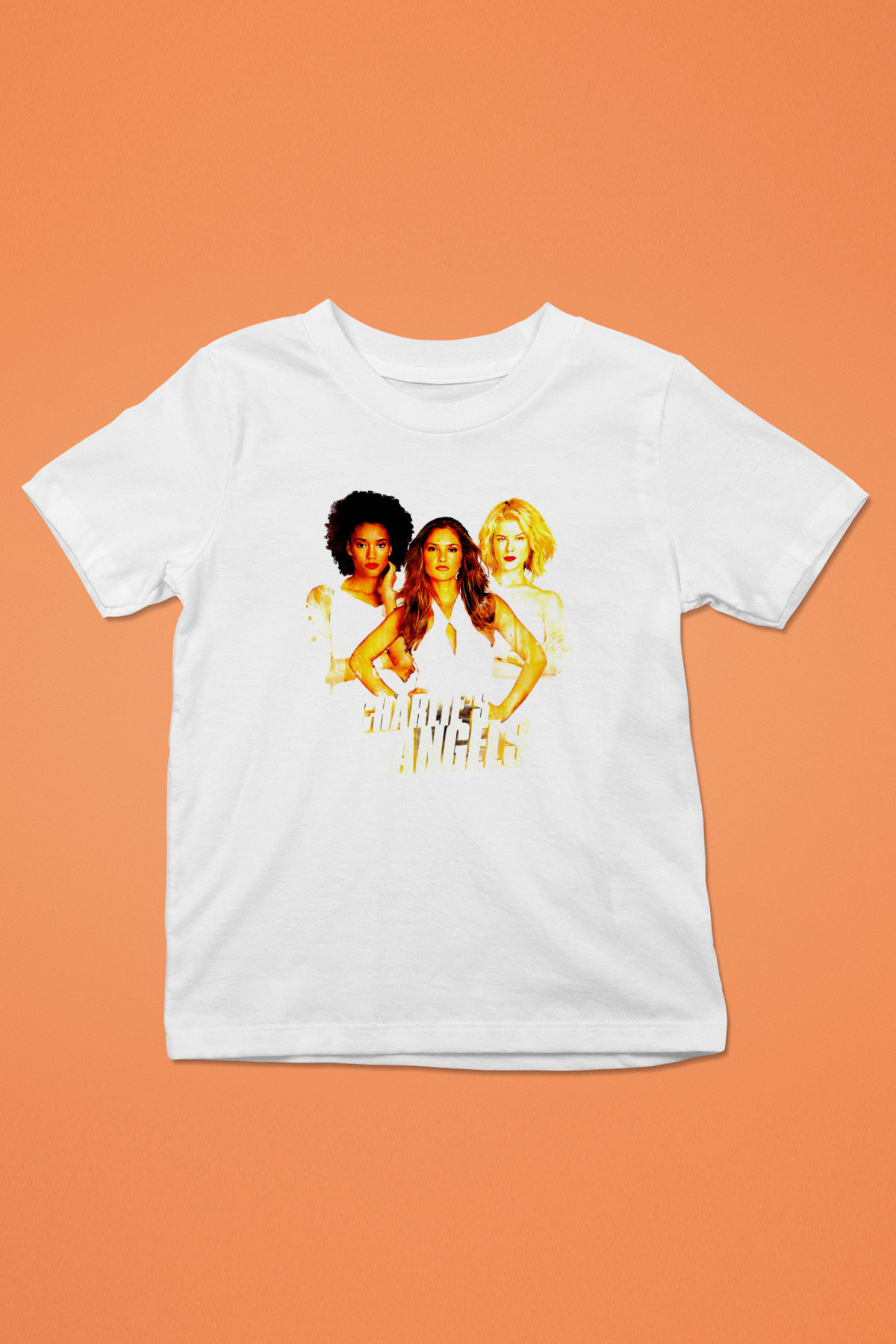 Charlie's Angels Beyaz Unisex  Çocuk Tişört