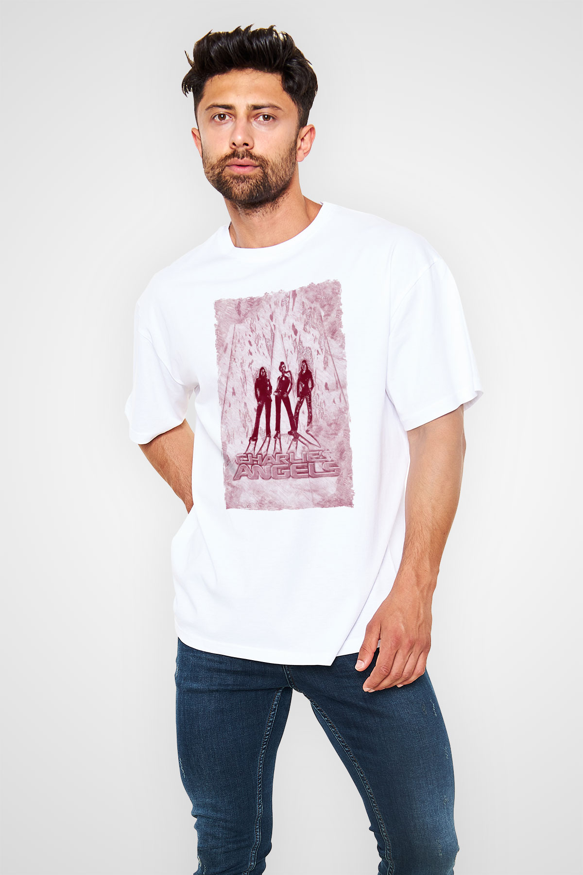 Charlie's Angels Beyaz Unisex Tişört