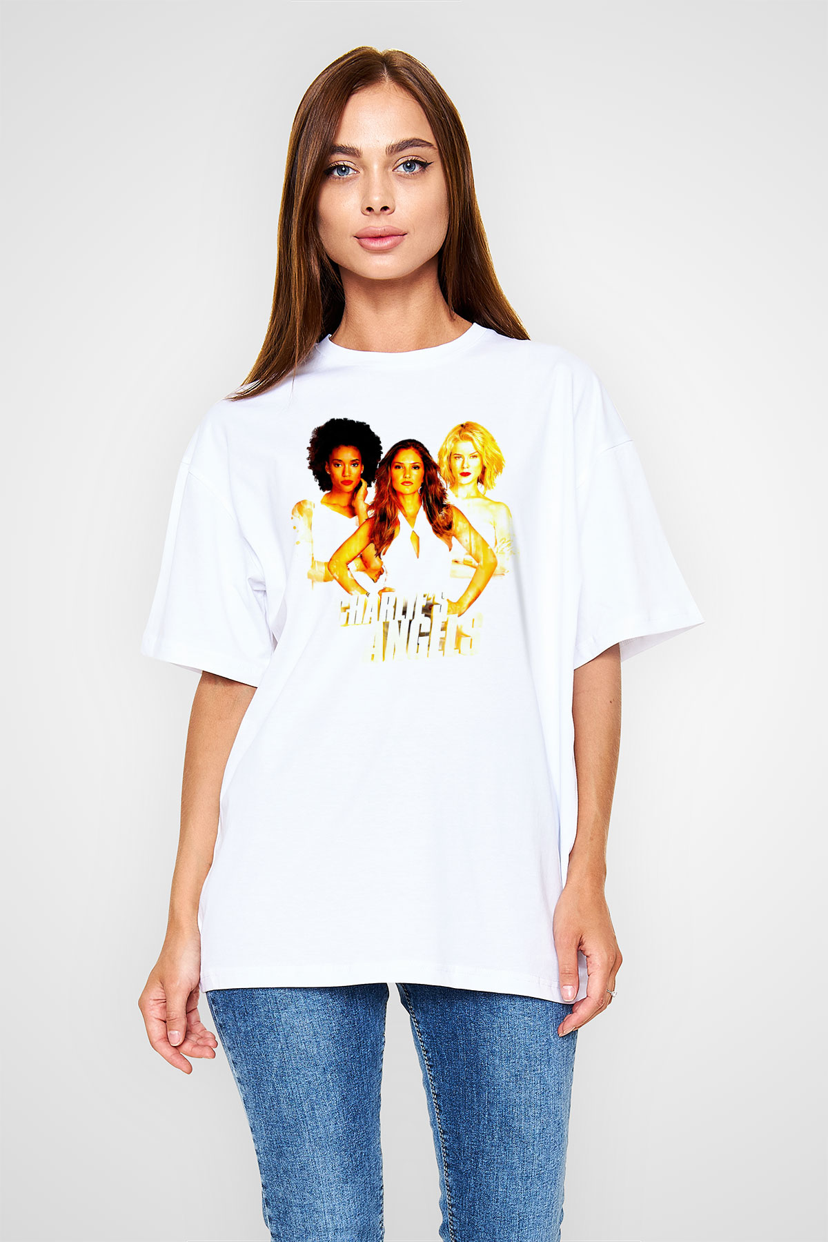 Charlie's Angels Beyaz Unisex Tişört
