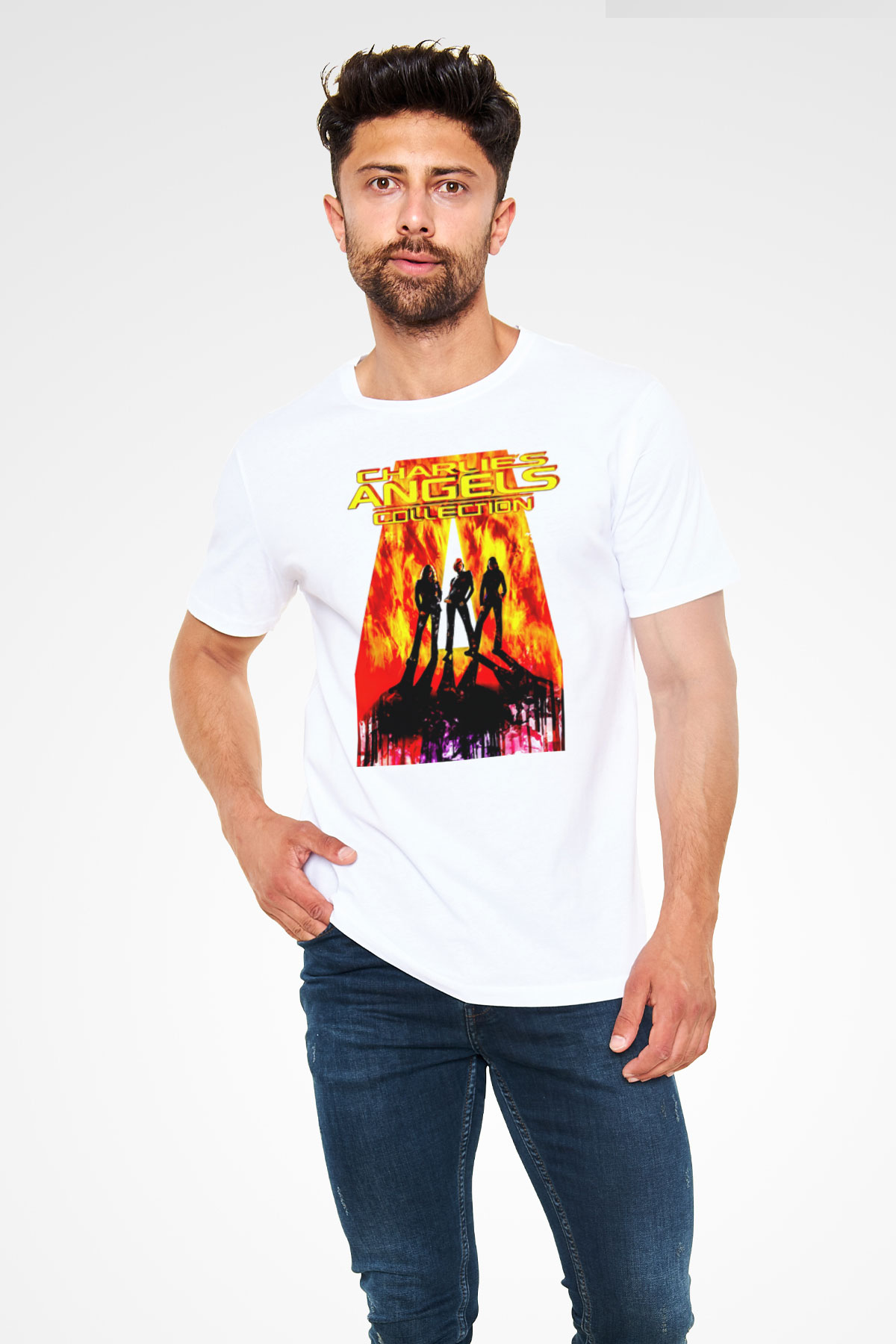 Charlie's Angels Beyaz Unisex Tişört