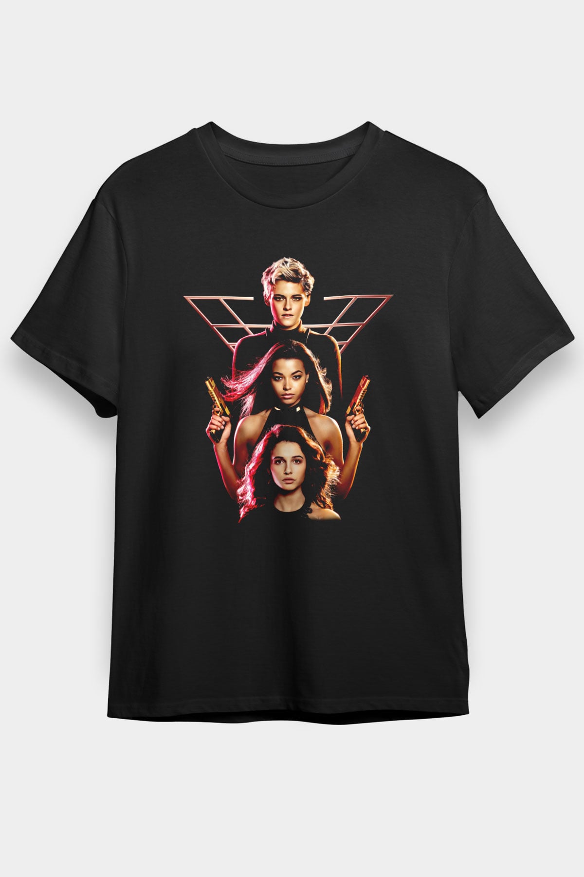 Charlie's Angels Siyah Unisex Tişört