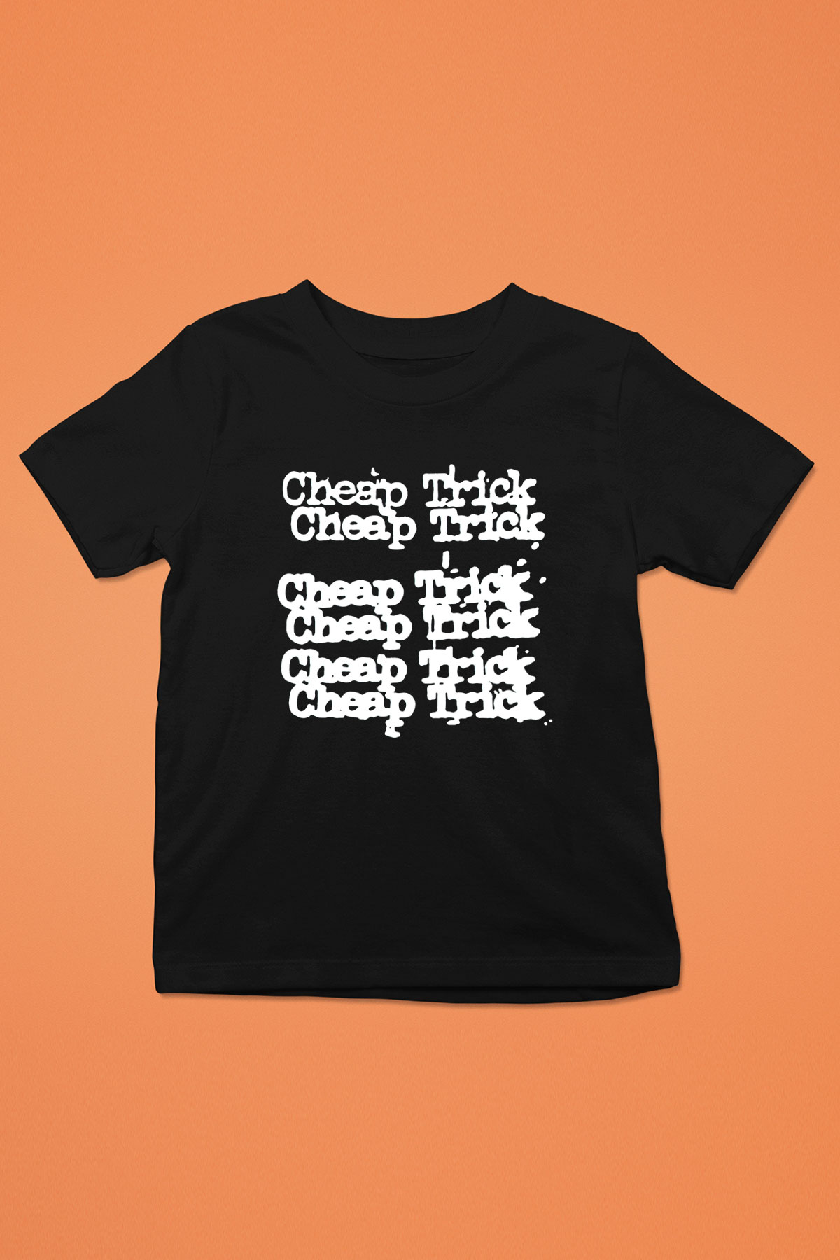 Cheap Trick Siyah Unisex Çocuk Tişört