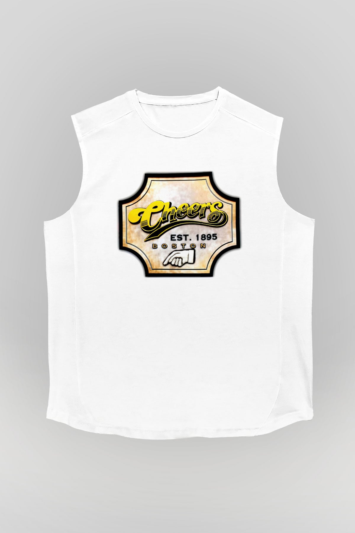 Cheers Siyah Unisex  Kolsuz Tişört