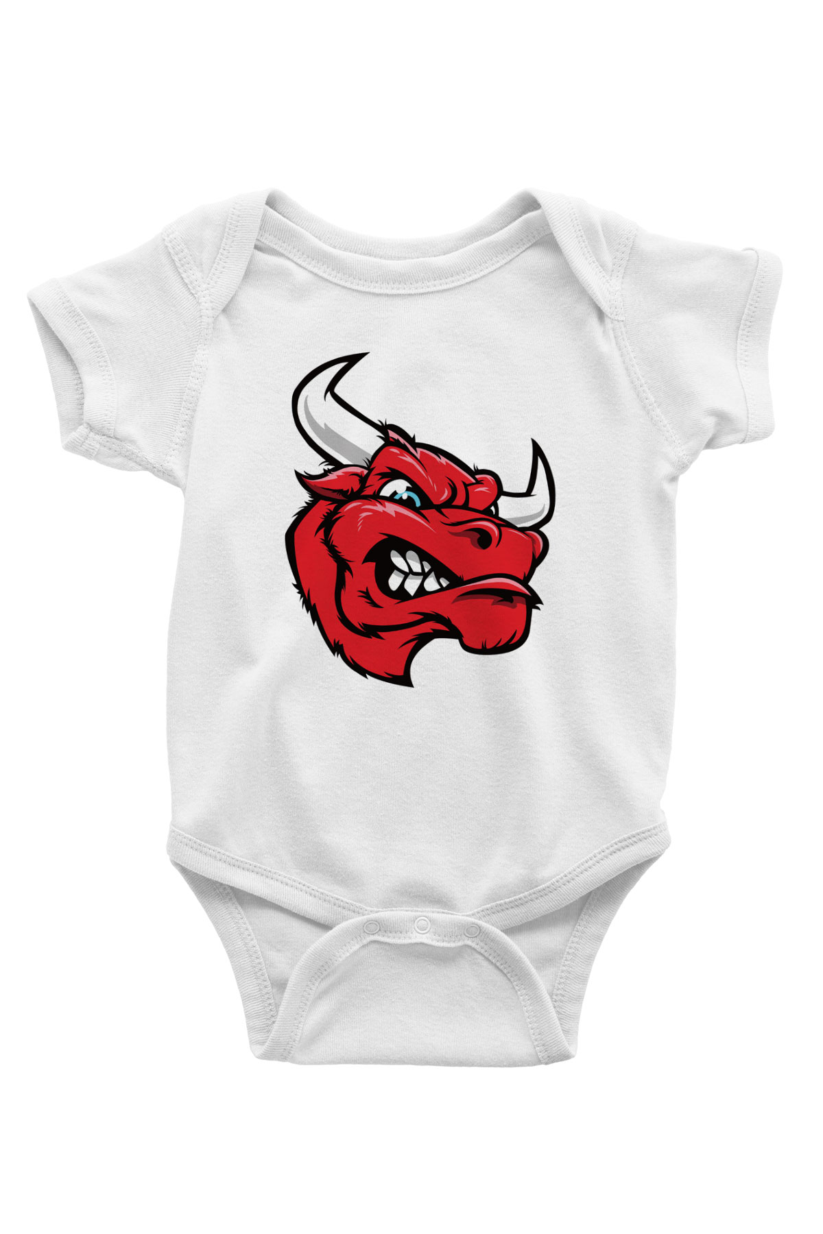 Chicago Bulls Beyaz Bebek Body - Zıbın