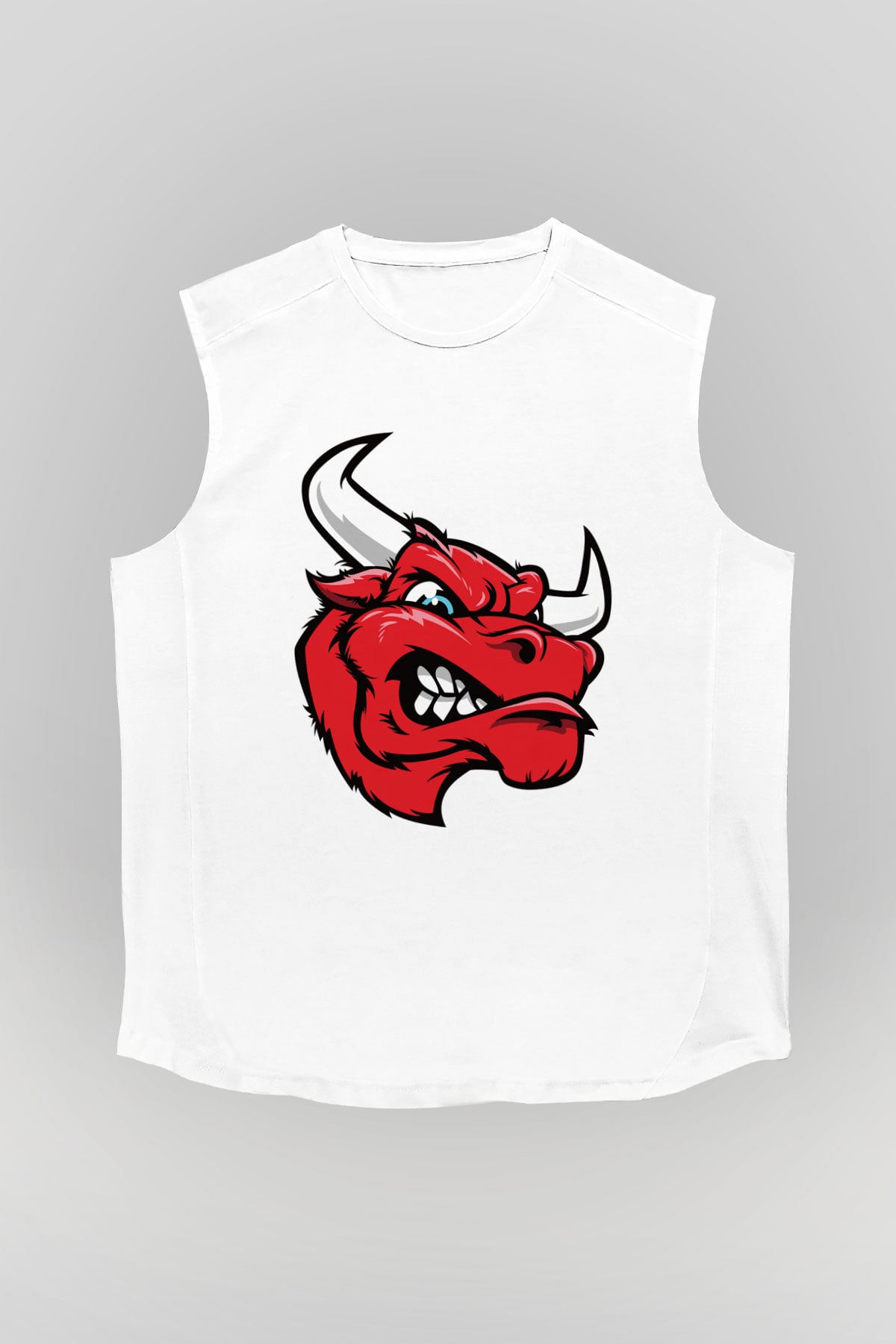 Chicago Bulls Beyaz Unisex Kolsuz Tişört