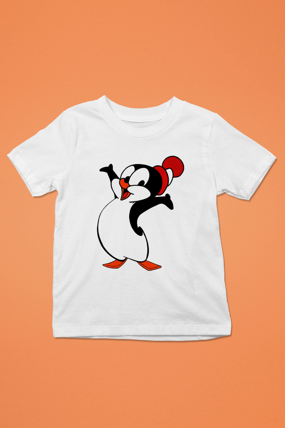 Chilly Willy Beyaz Unisex  Çocuk Tişört